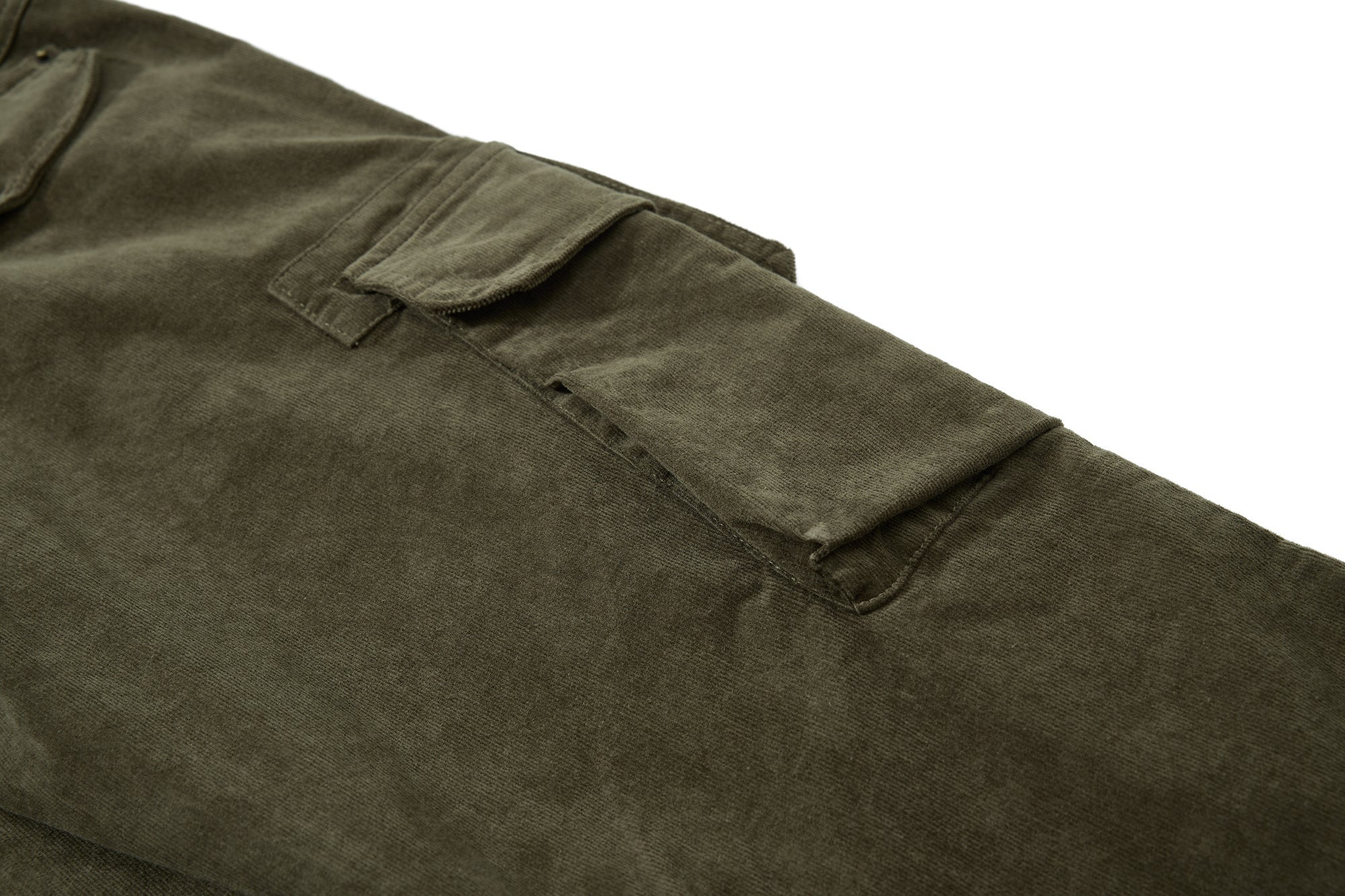 3-6-5.shop Washed Utility Flared Pants