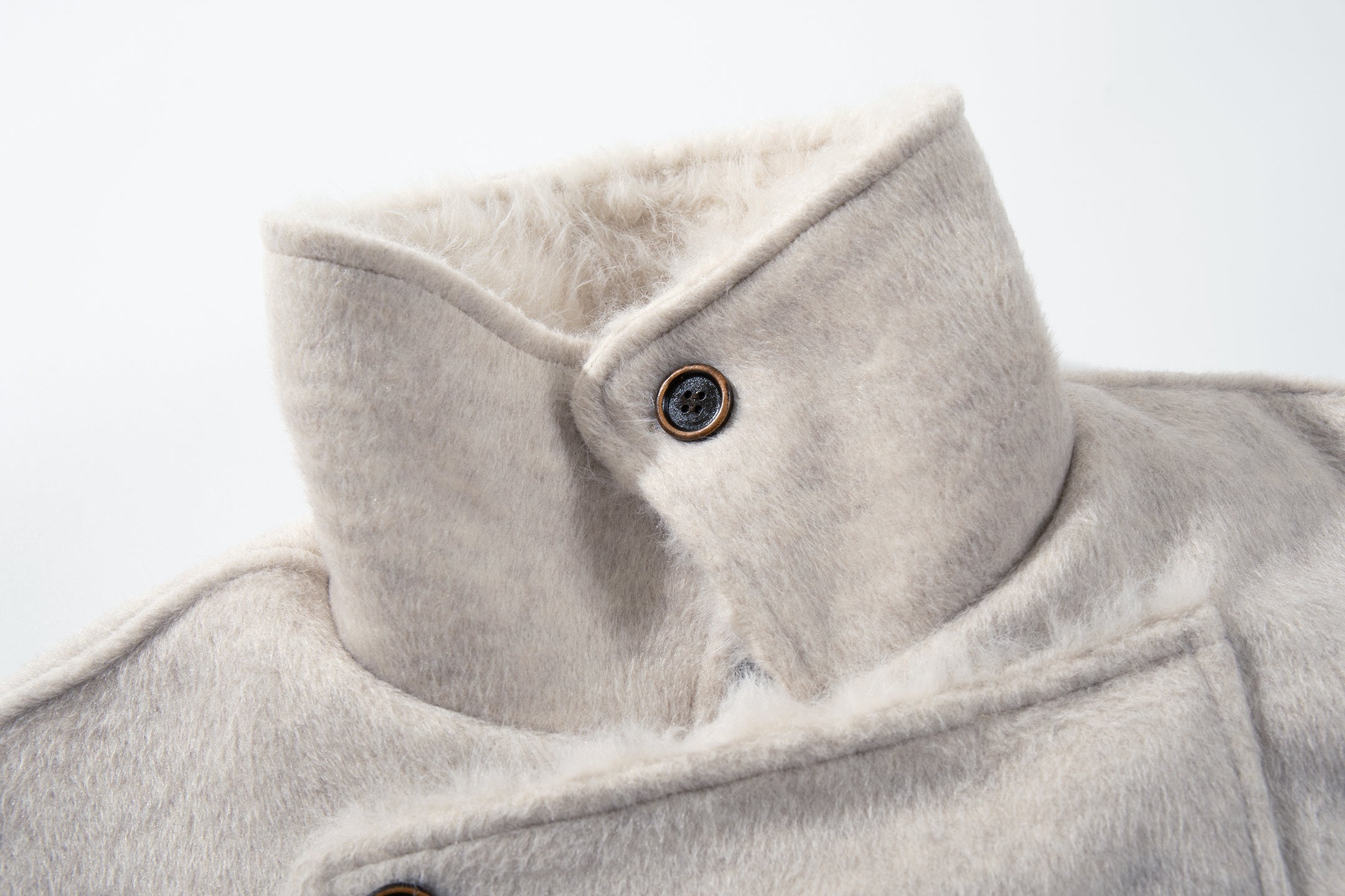 3-6-5.shop Fur-Collar Belted Jacket