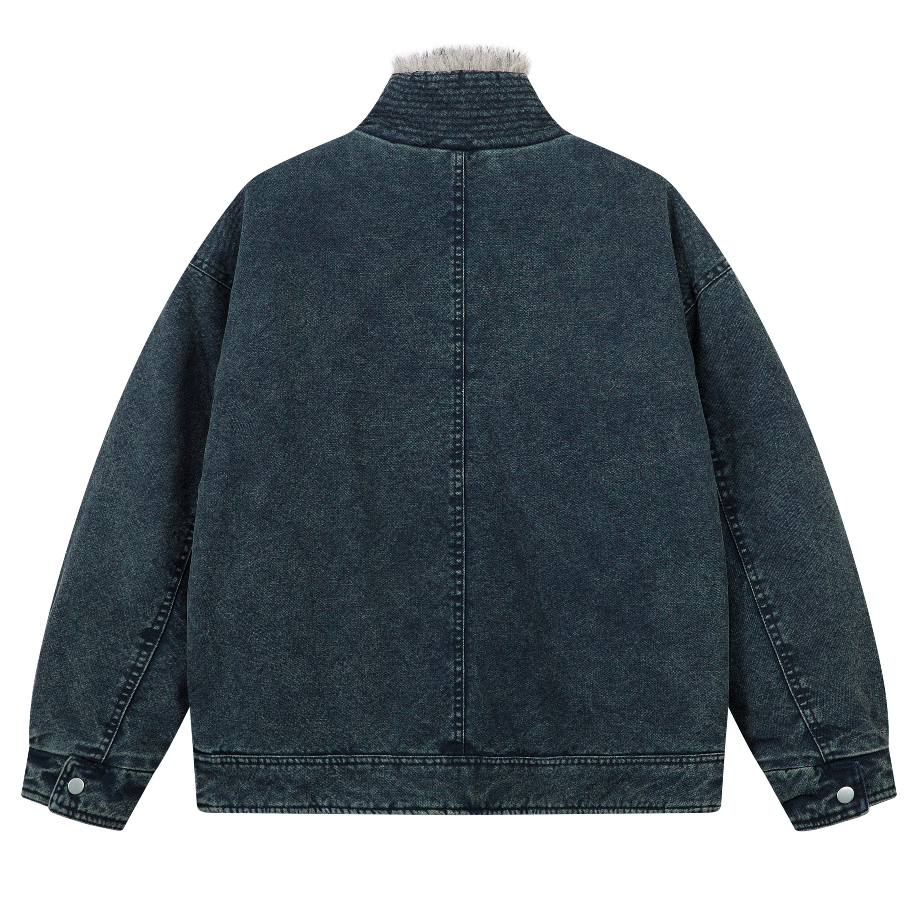 3-6-5.shop Toggle Fur-Lined Jacket