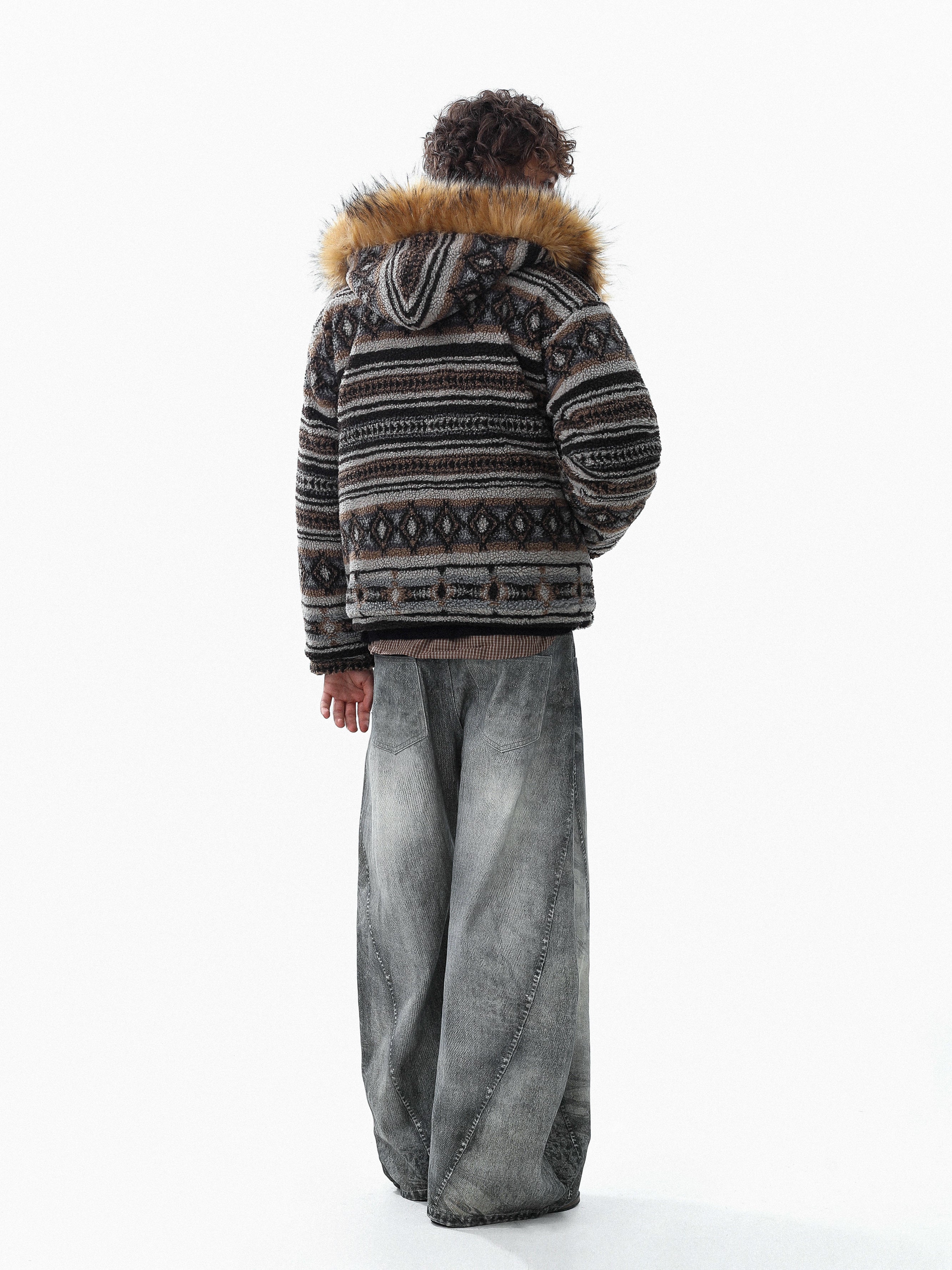 3-6-5.shop Nordic Fur-Trim Performance Zip Jacket