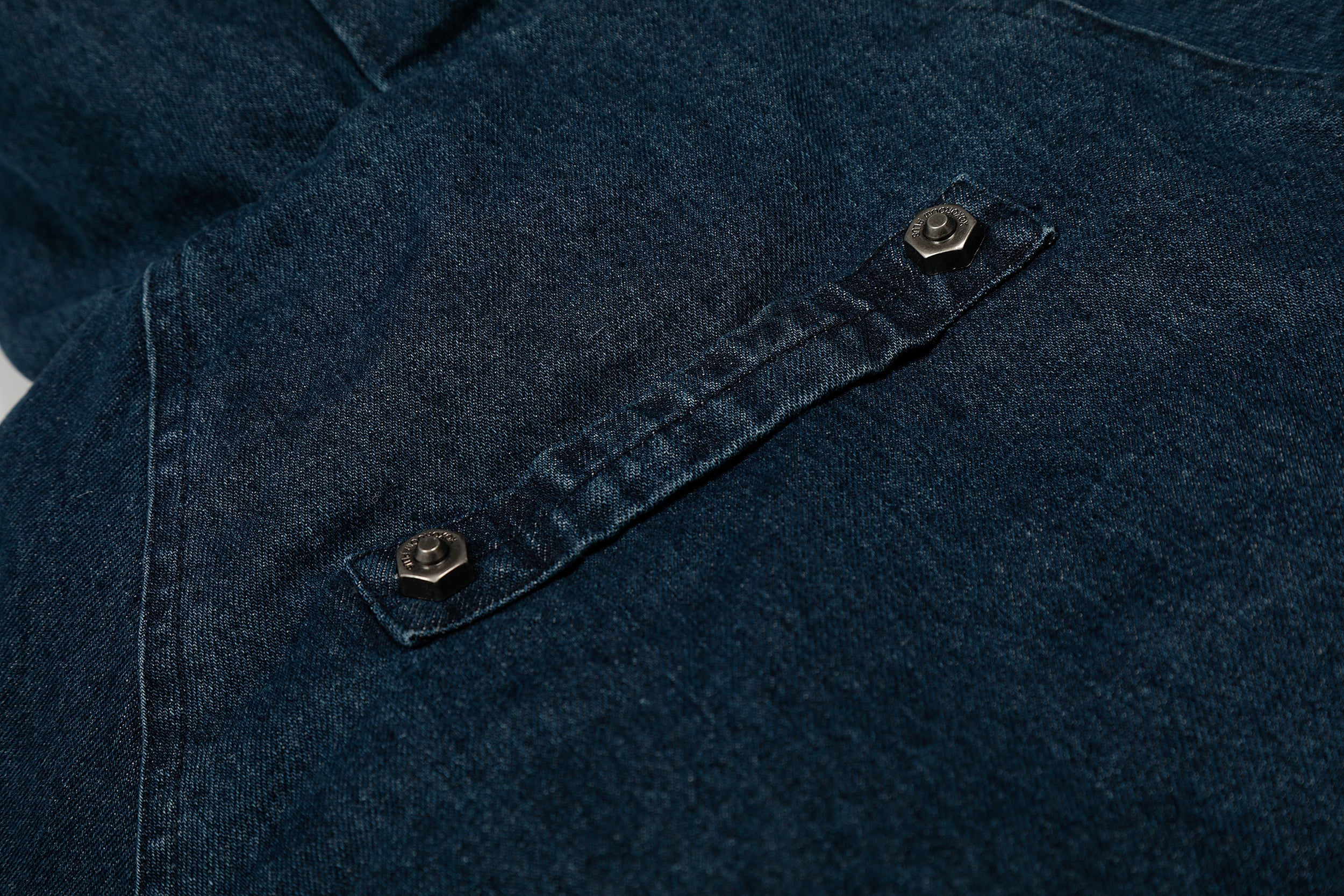 3-6-5.shop Detachable Fur-Collar Denim Jacket