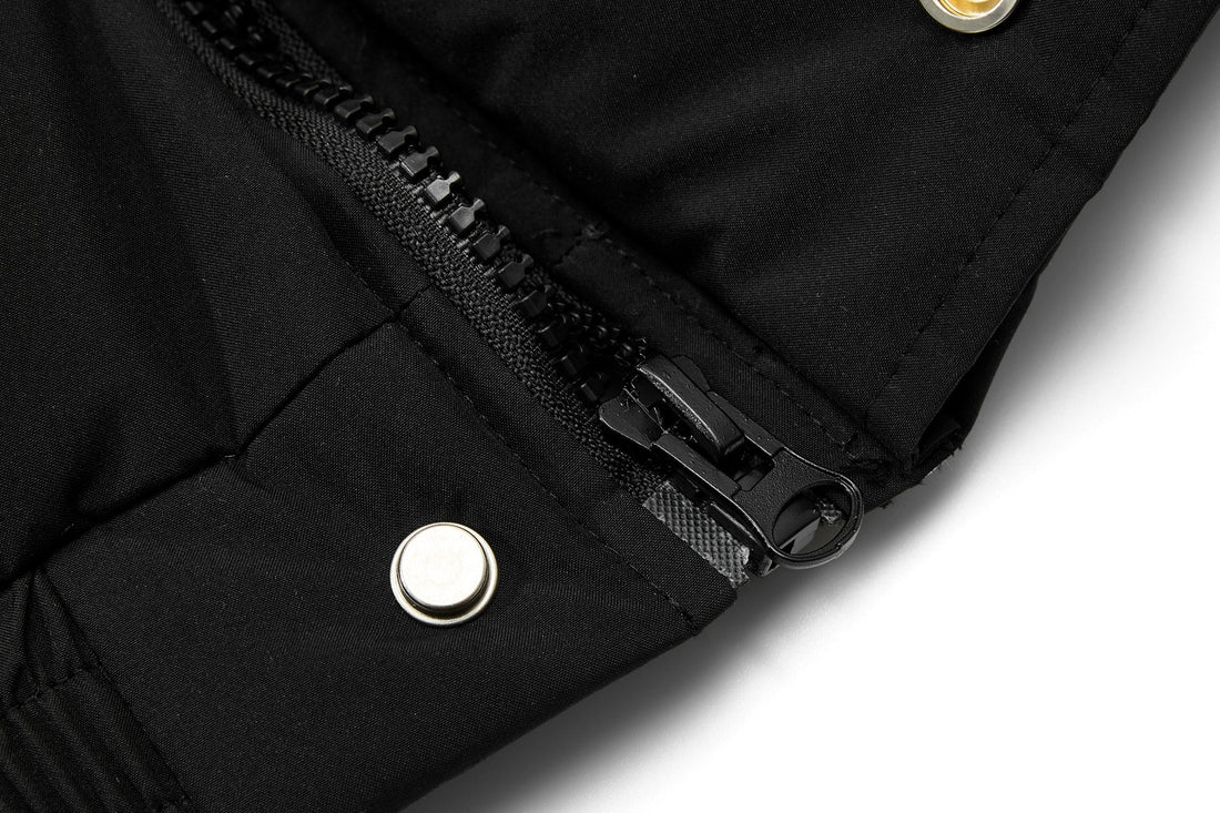 3-6-5.shop Fur-Trim Puffer Jacket