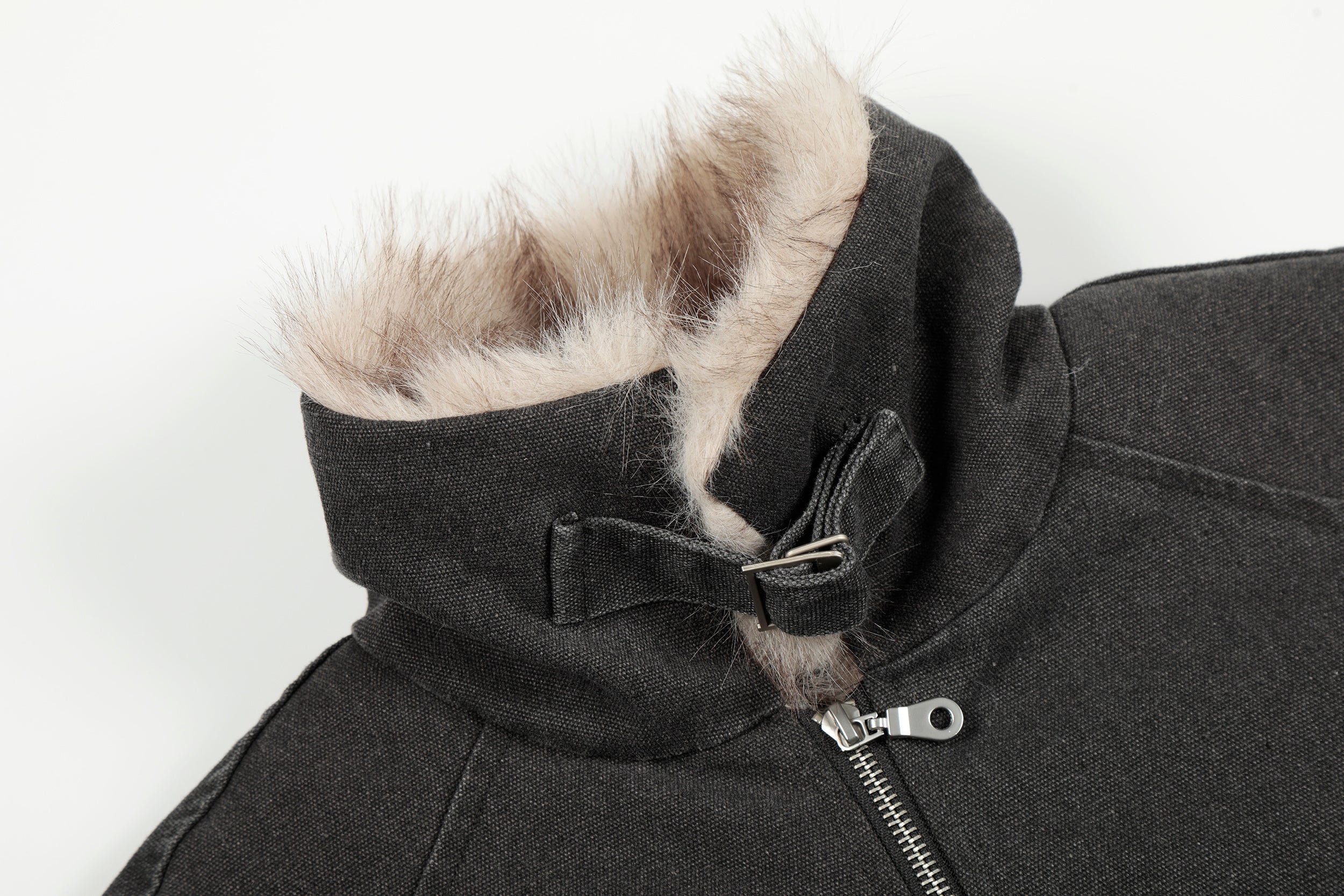 3-6-5.shop Fleece-Lined Utility Jacket