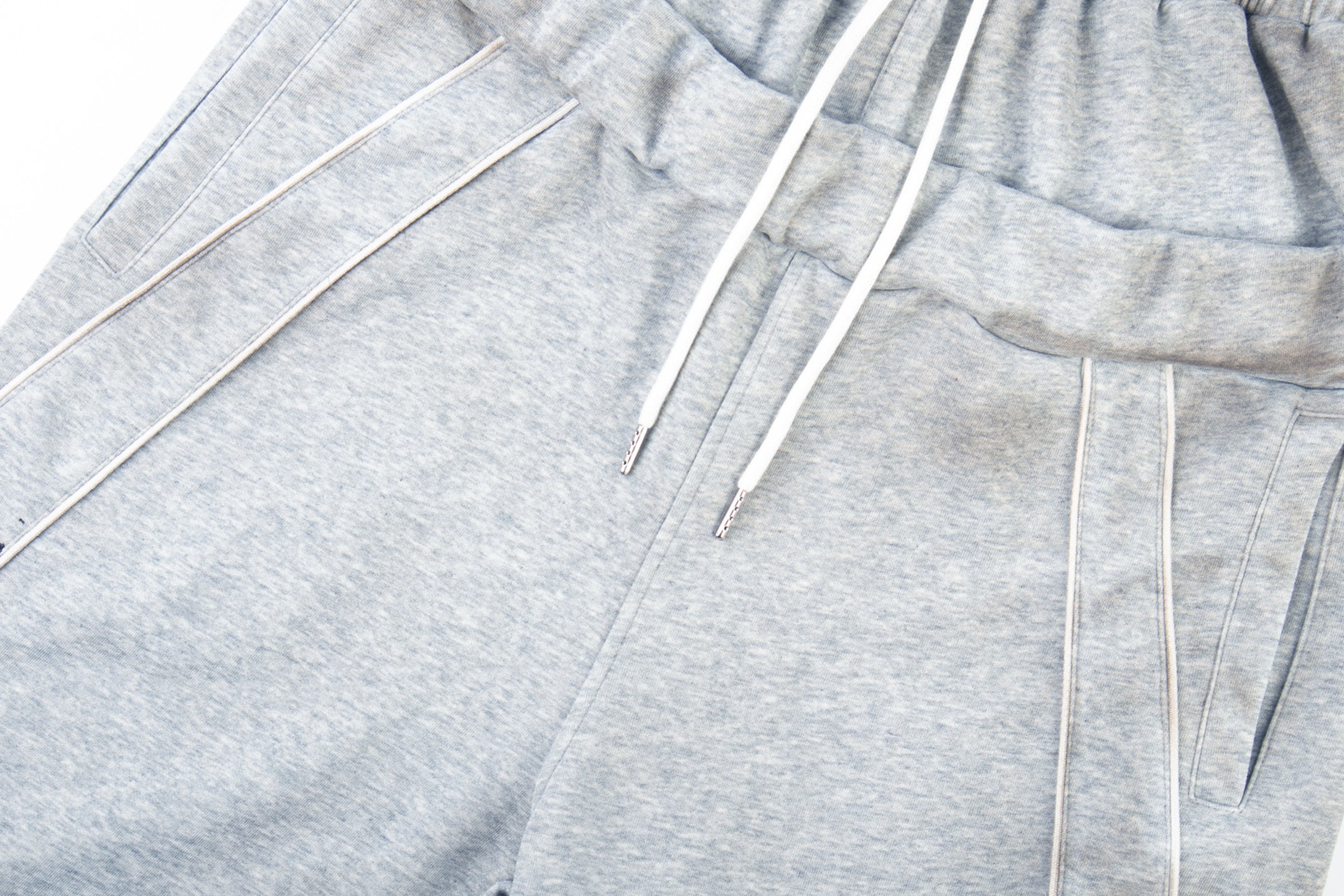 3-6-5.shop Tech Panel Wide-Leg Sweatpants