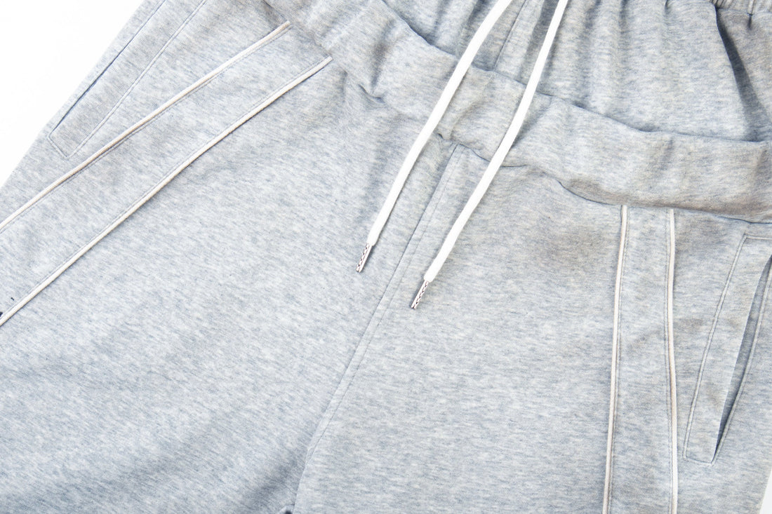 3-6-5.shop Tech Panel Wide-Leg Sweatpants