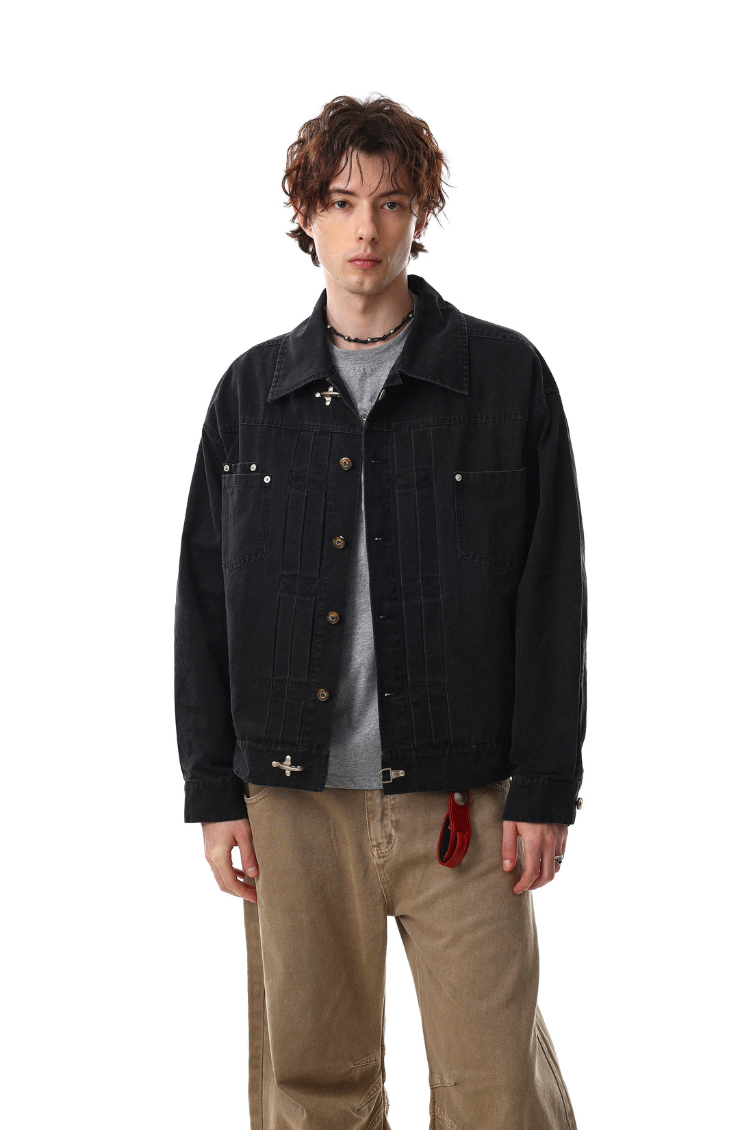 3-6-5.shop Washed Denim Jacket