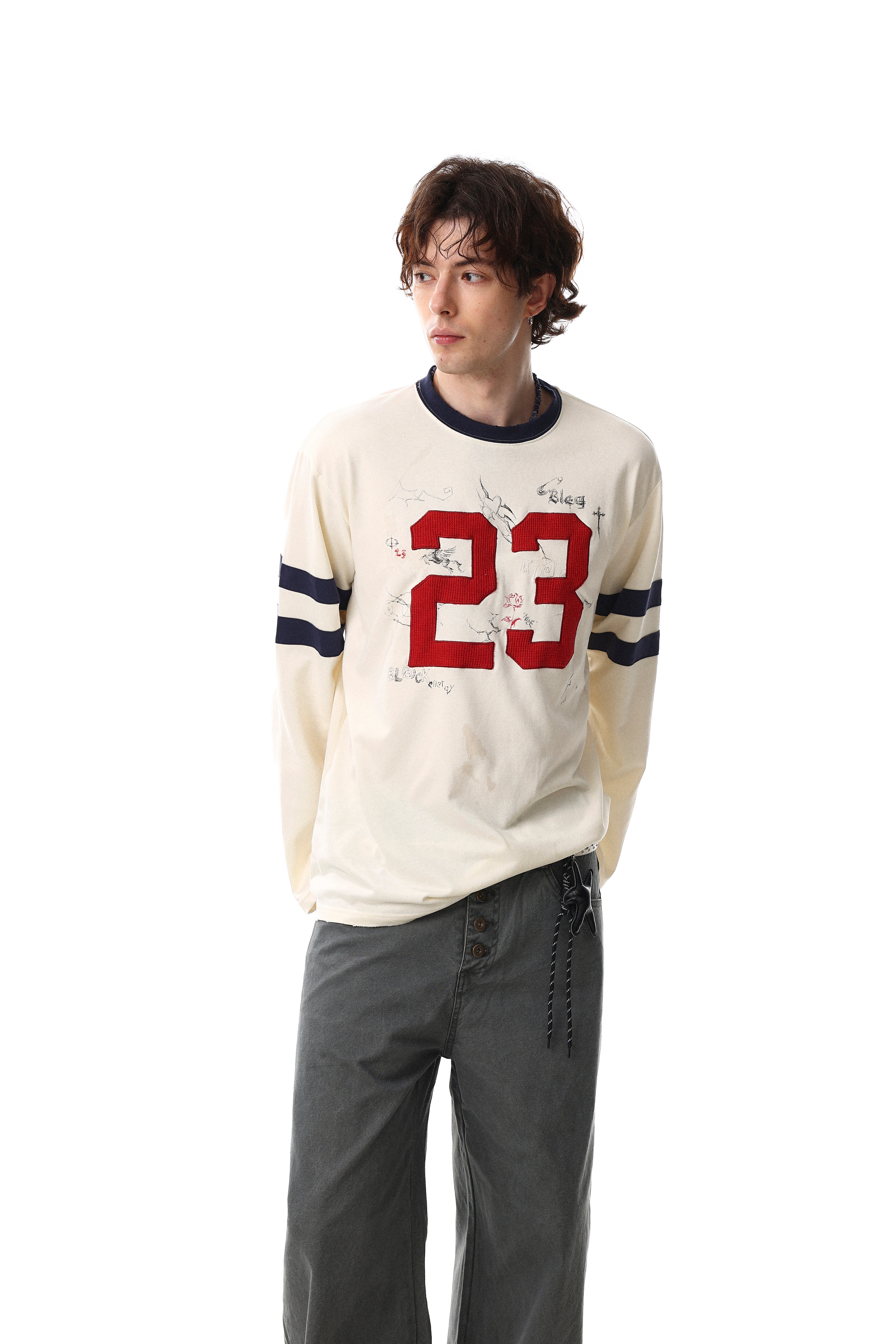 3-6-5.shop Vintage Graphic Long Sleeve Tee