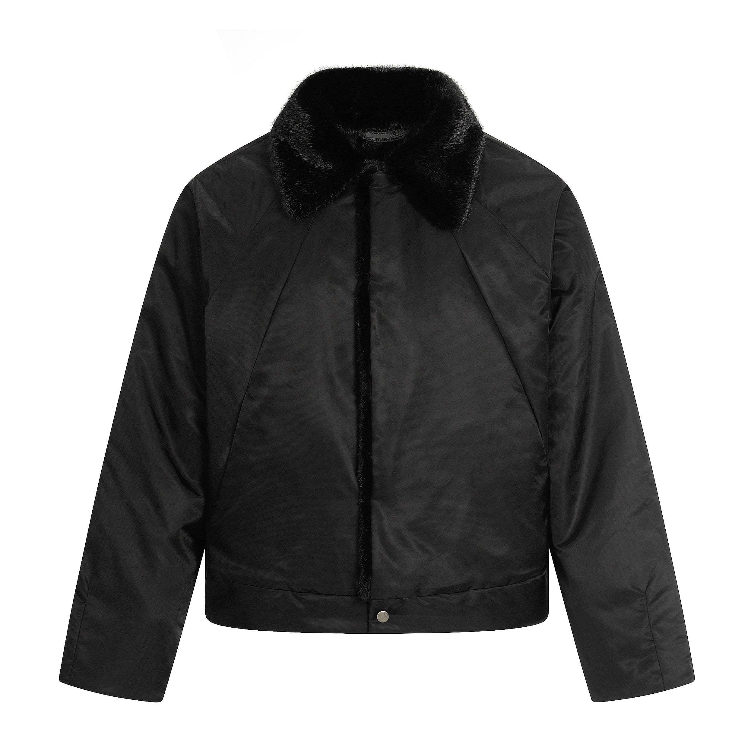 3-6-5.shop Faux Fur Collar Nylon Jacket