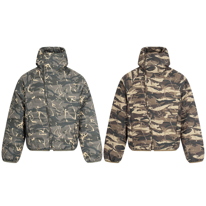 3-6-5.shop Camo Down Puffer Jacket