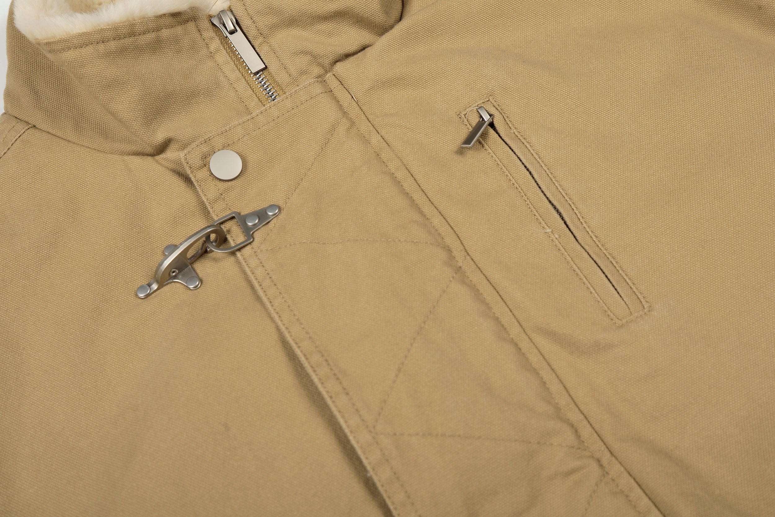 3-6-5.shop Toggle Sherpa Bomber Jacket