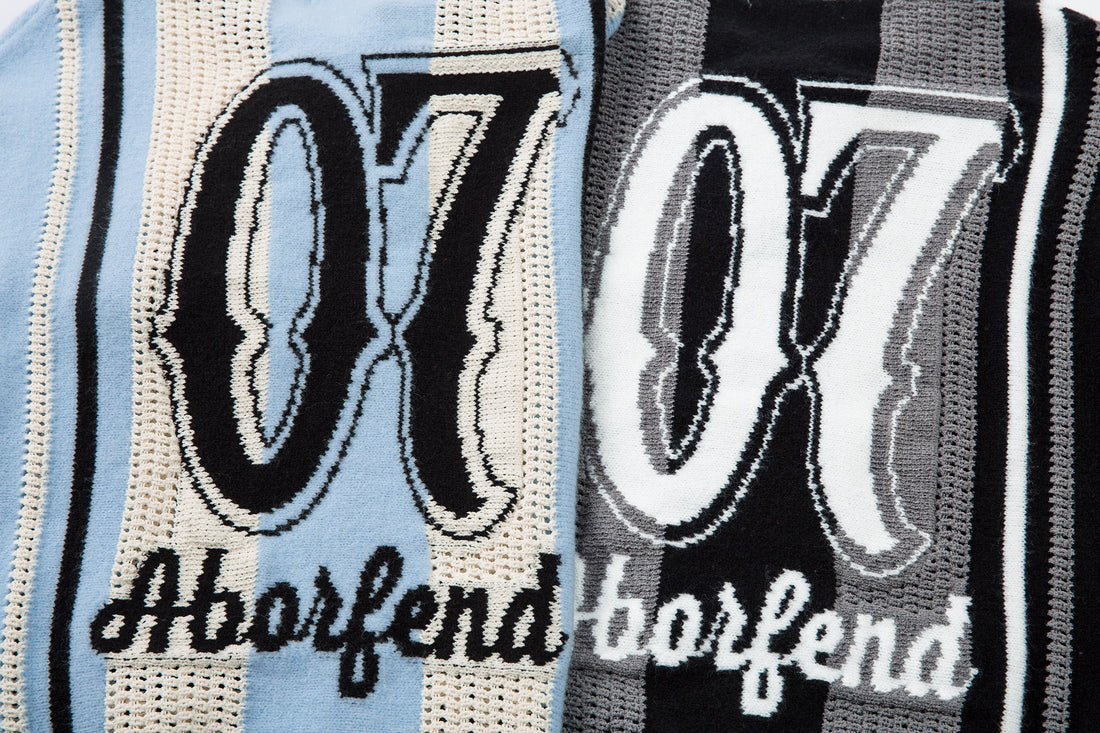 3-6-5.shop Varsity Stripe Knit Sweater