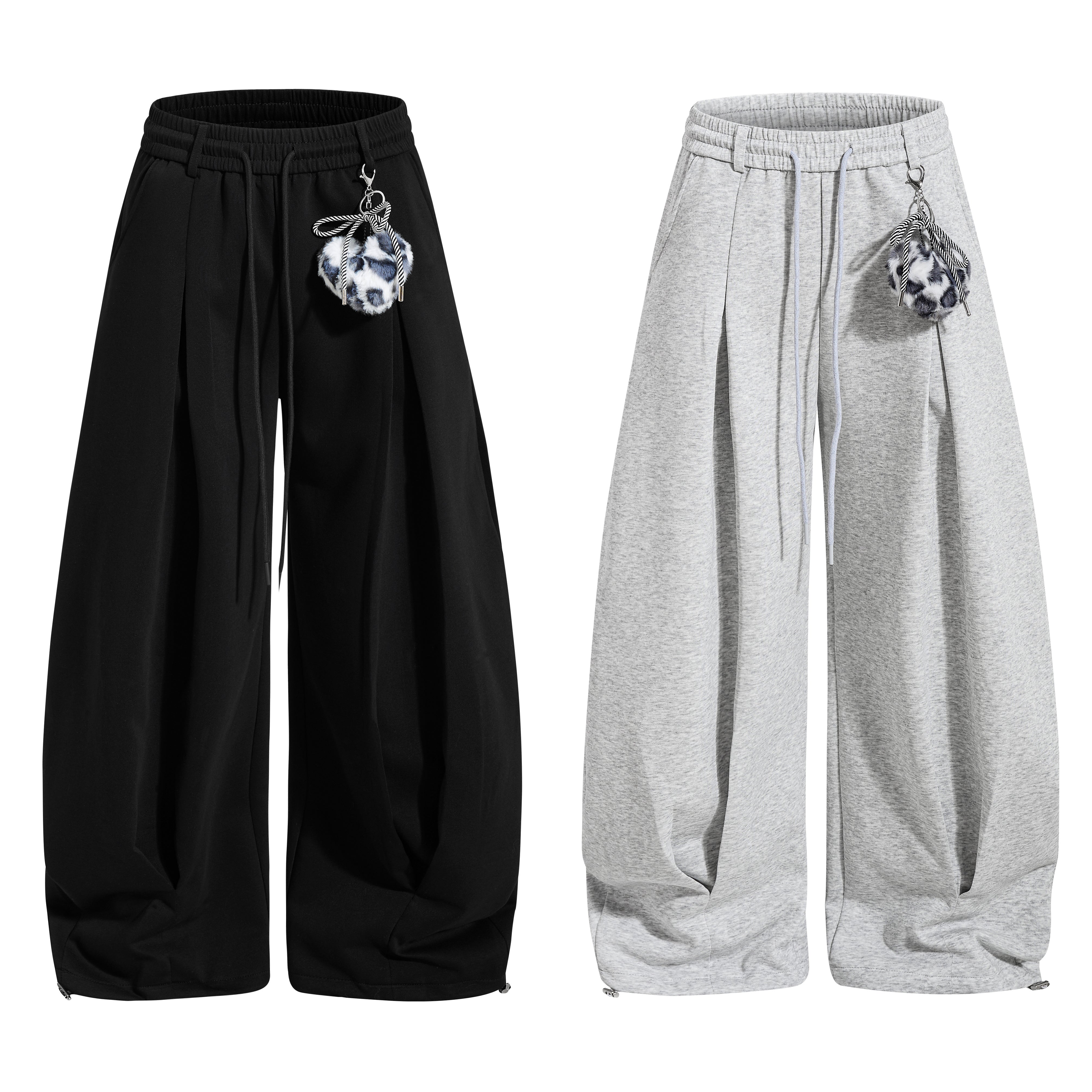 3-6-5.shop Script Wide-Leg Sweatpants