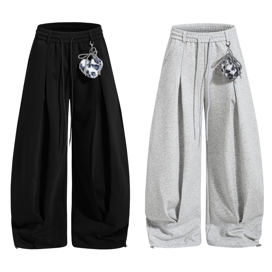 3-6-5.shop Script Wide-Leg Sweatpants