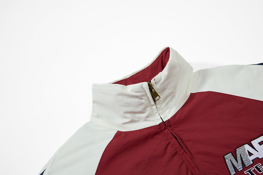 3-6-5.shop Retro Racing Colorblock Jacket