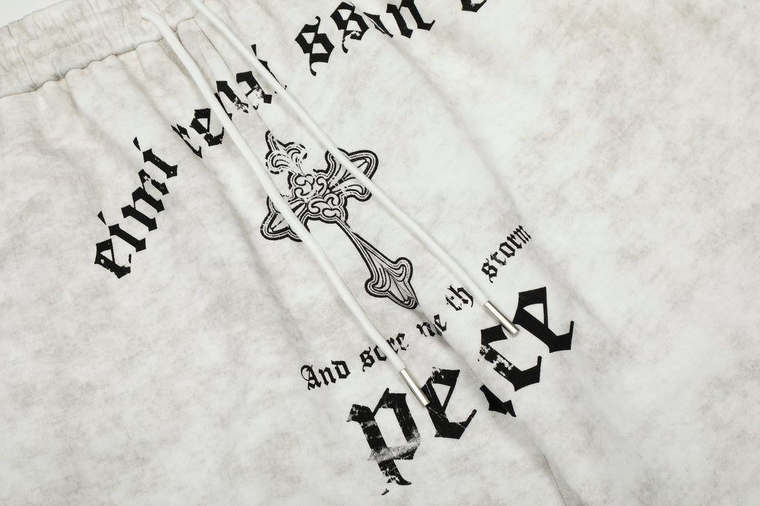 3-6-5.shop Vintage Graphic Sweatpants