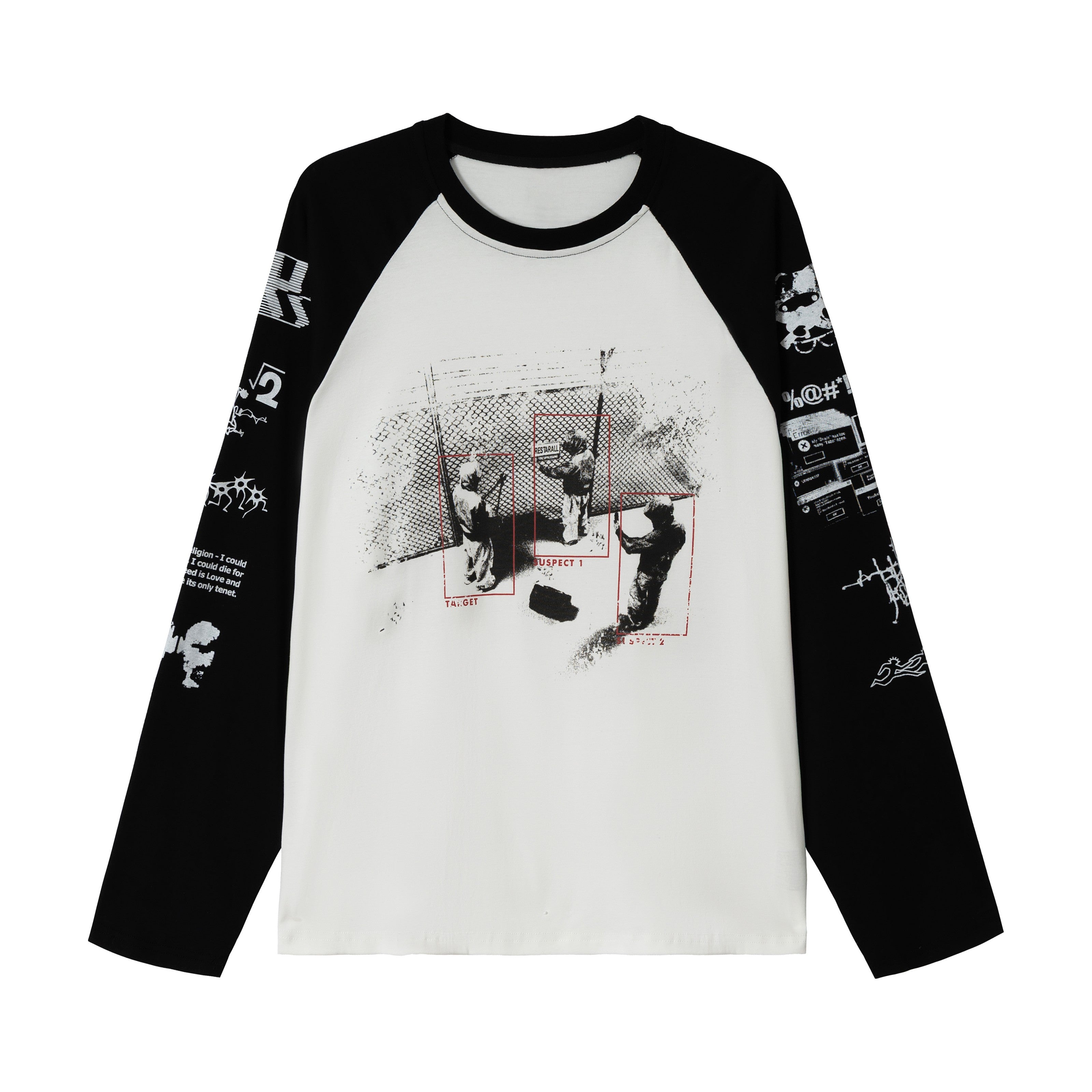 3-6-5.shop Graphic Raglan Long-Sleeve T-Shirt