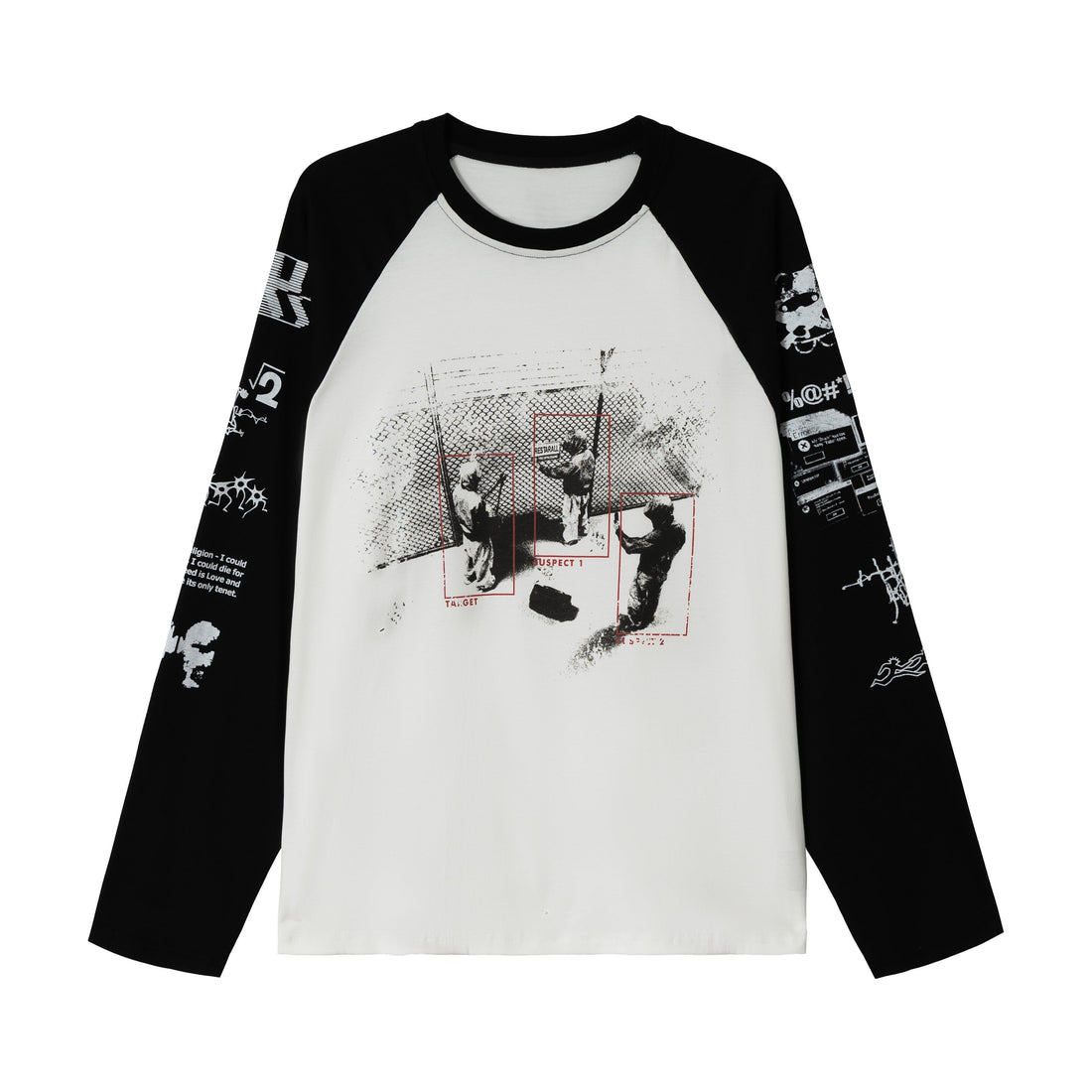 3-6-5.shop Graphic Raglan Long-Sleeve T-Shirt