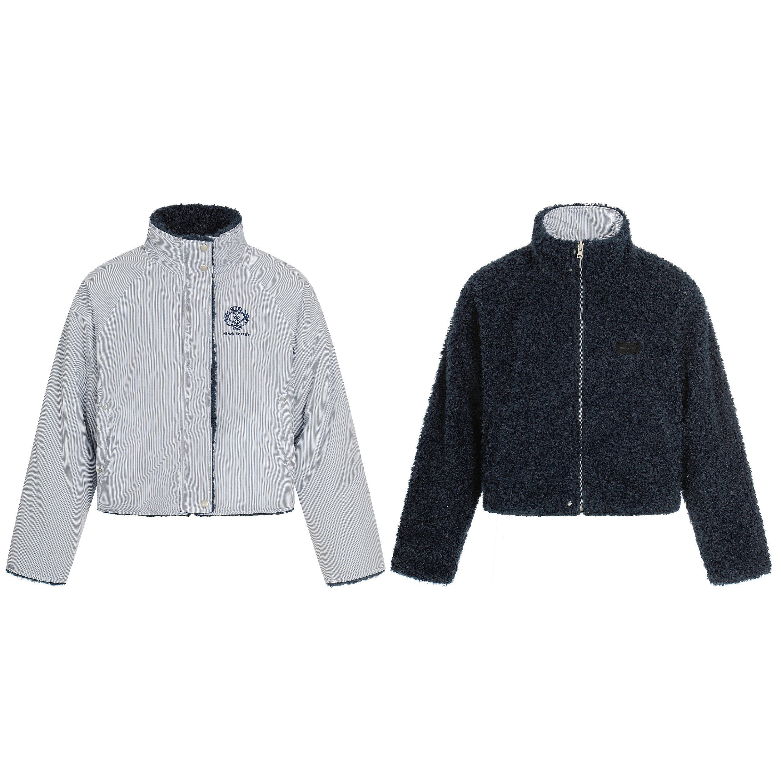 3-6-5.shop Reversible Corduroy Sherpa Jacket