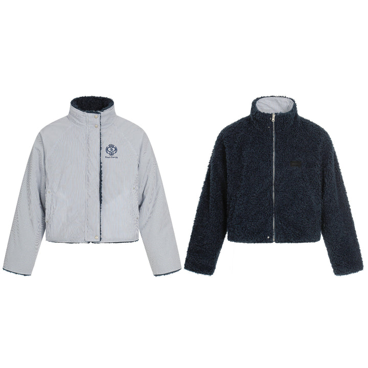 3-6-5.shop Reversible Corduroy Sherpa Jacket