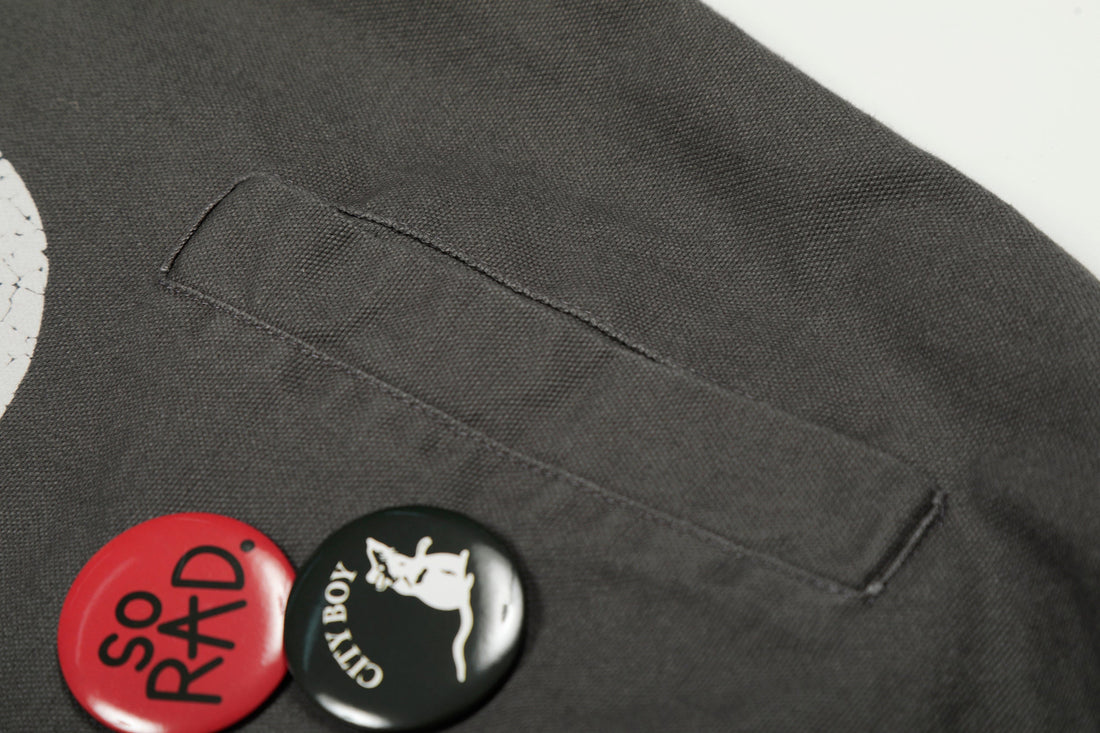 3-6-5.shop “05” Vintage Patch Bomber Jacket