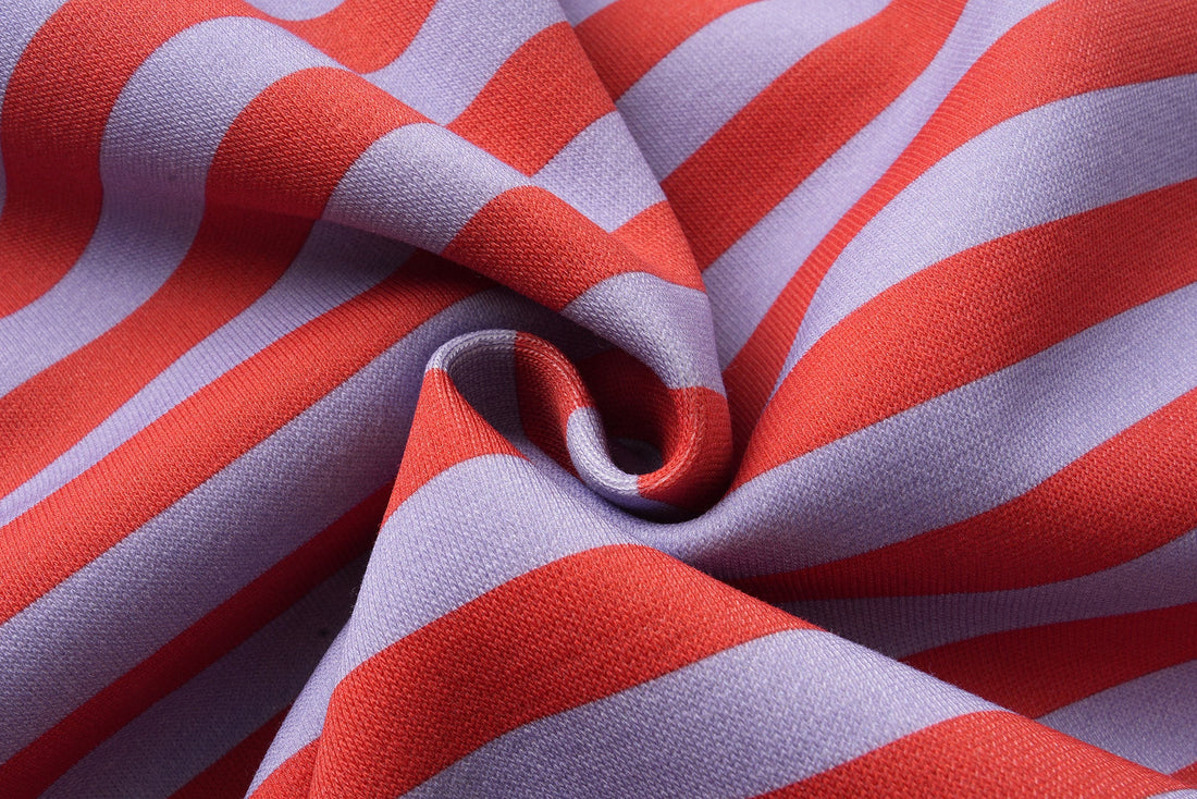 3-6-5.shop Striped Zip-Up Hoodie