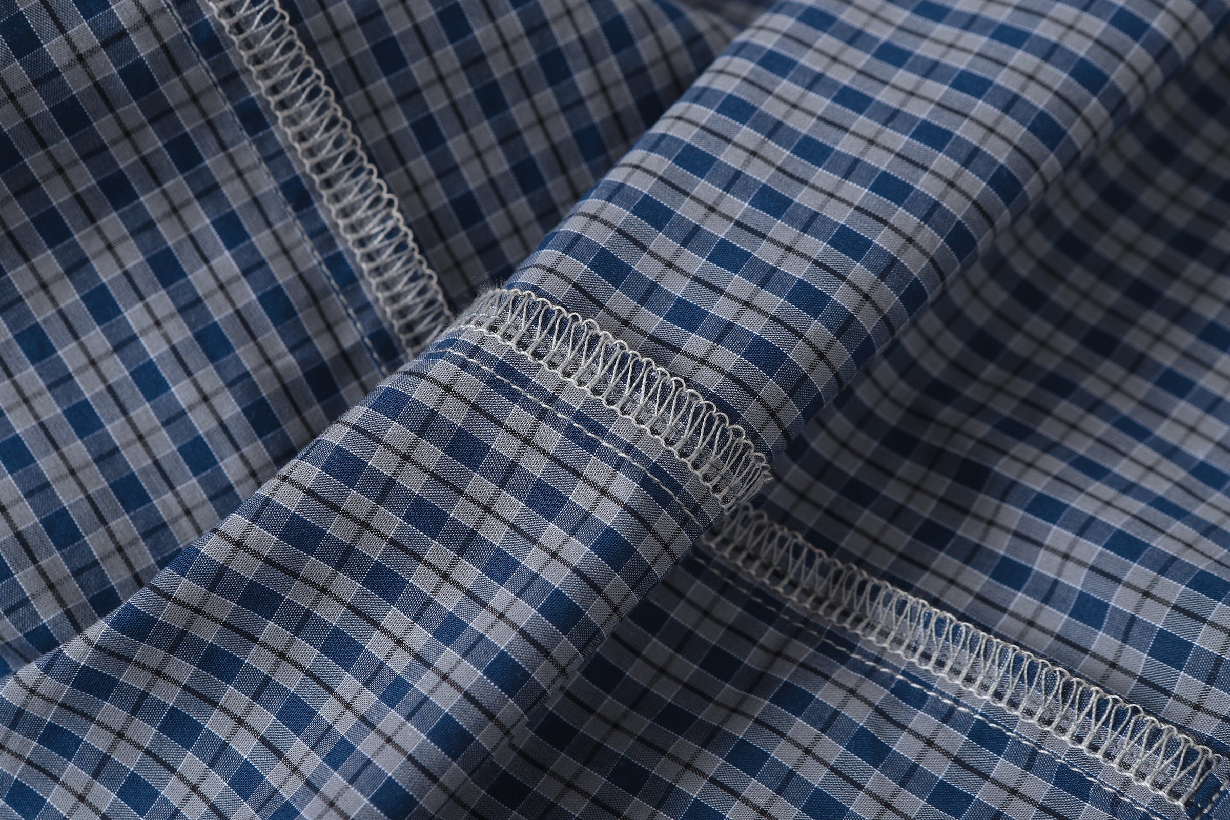 3-6-5.shop Patchwork Graphic Plaid Shirt