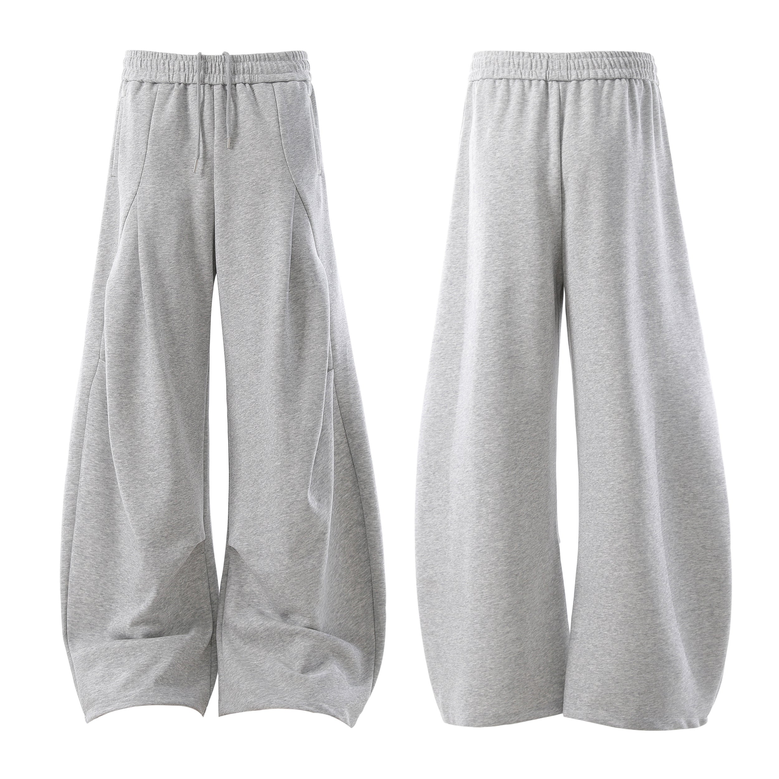3-6-5.shop Sculpted Wide-Leg Athletic Sweatpants