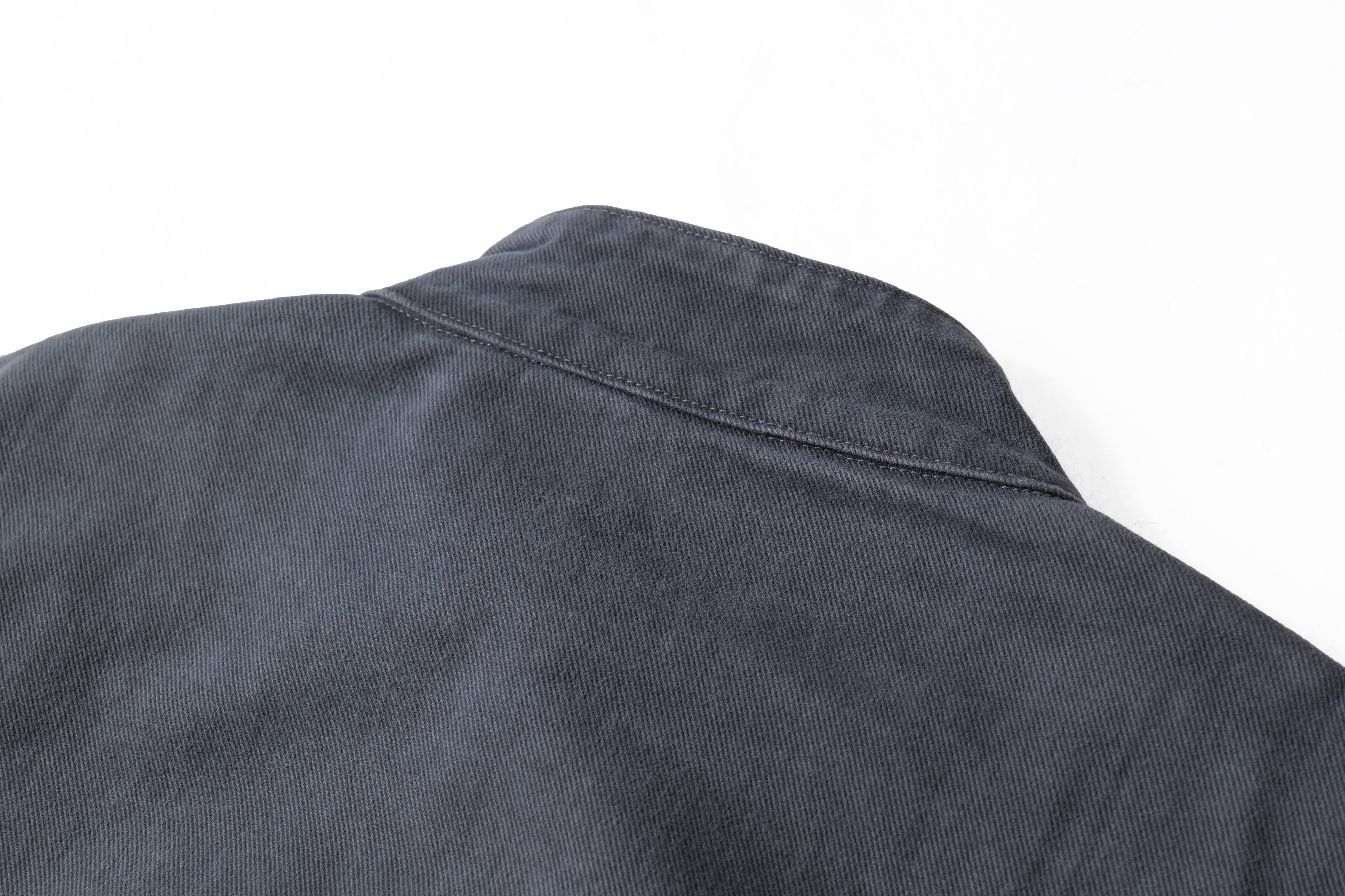 3-6-5.shop Washed Curved-Panel Bomber Jacket