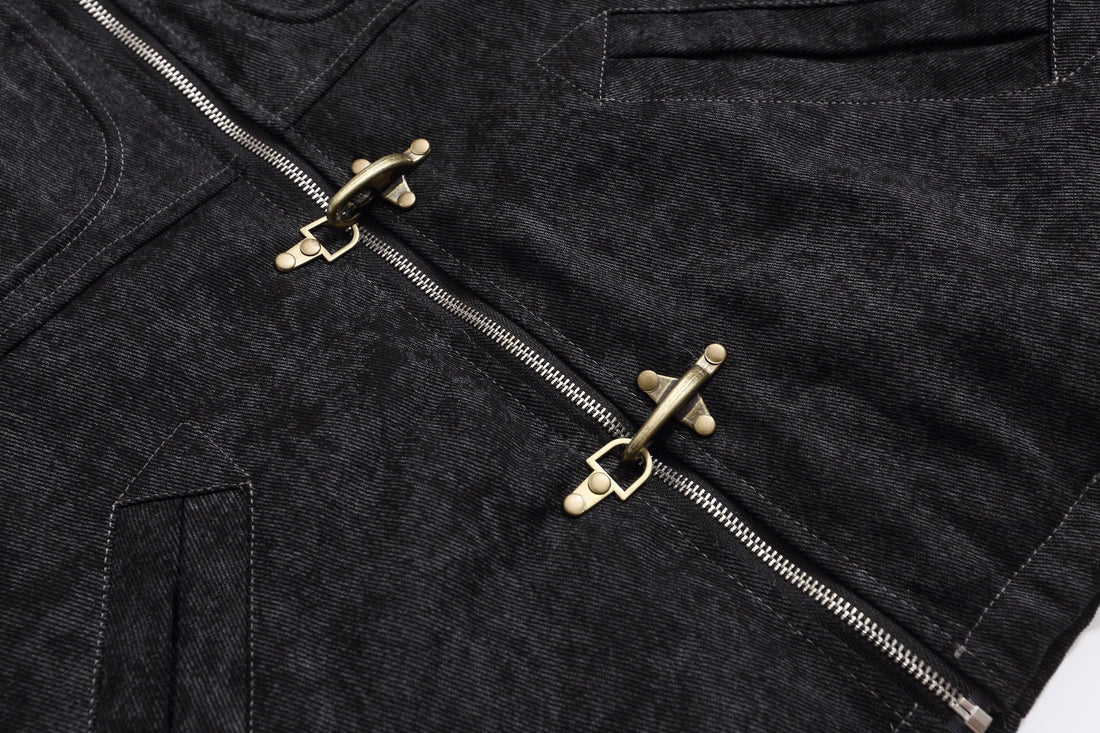 3-6-5.shop Vintage Toggle Cotton Jacket