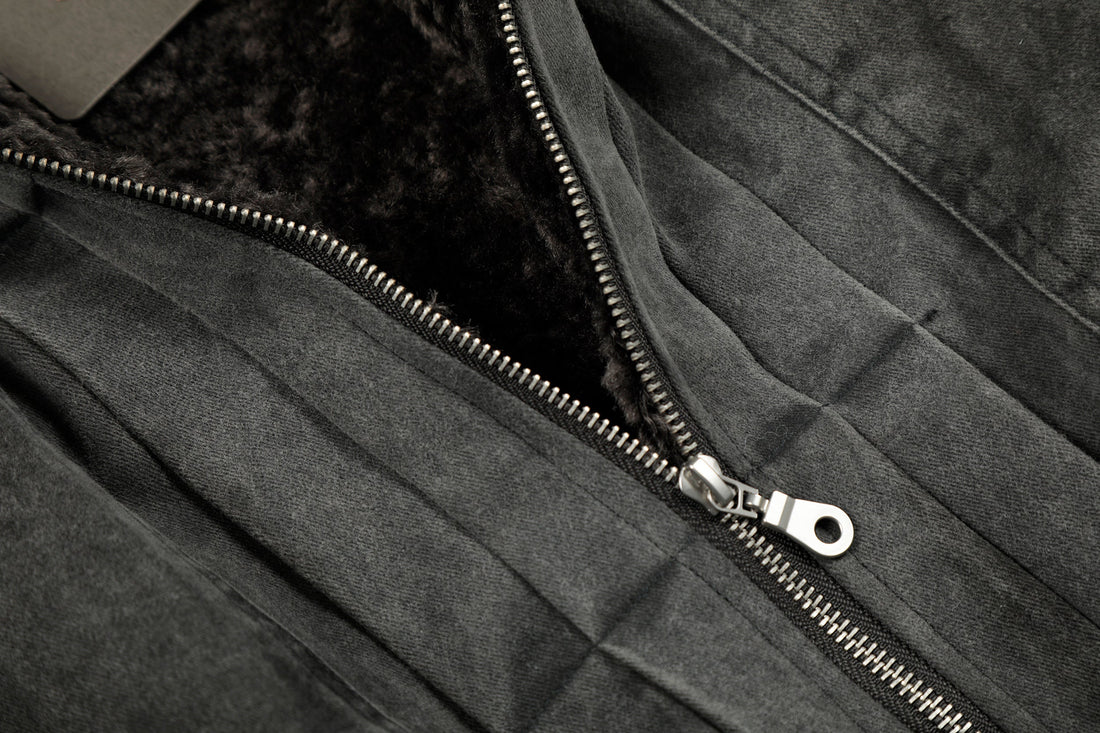 3-6-5.shop Washed Cotton Bomber Jacket
