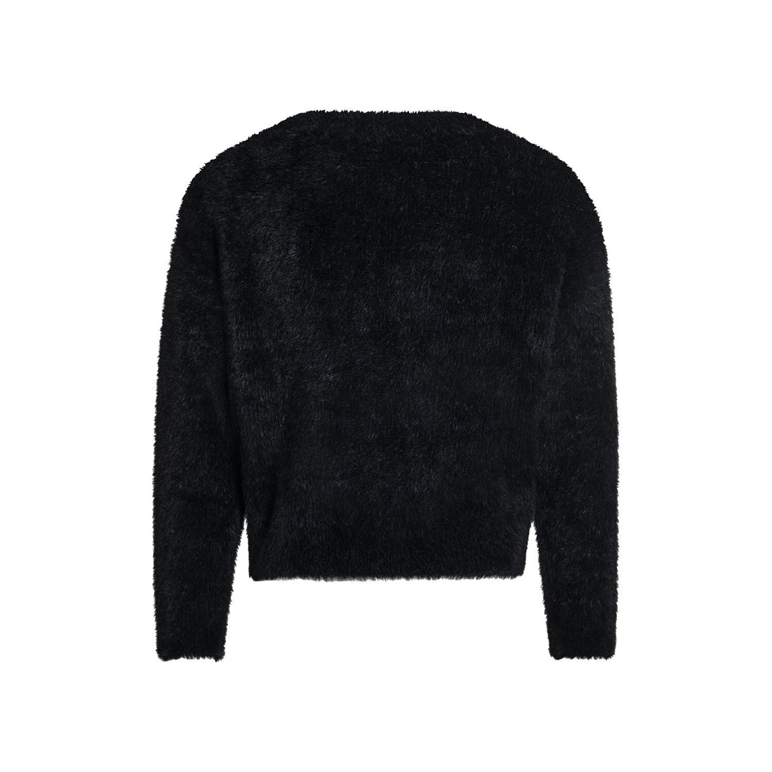 3-6-5.shop Fluffy Crest Knit Sweater