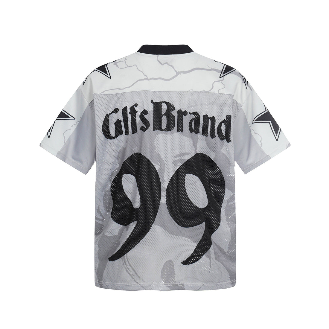 3-6-5.shop Portrait Graphic Mesh Jersey