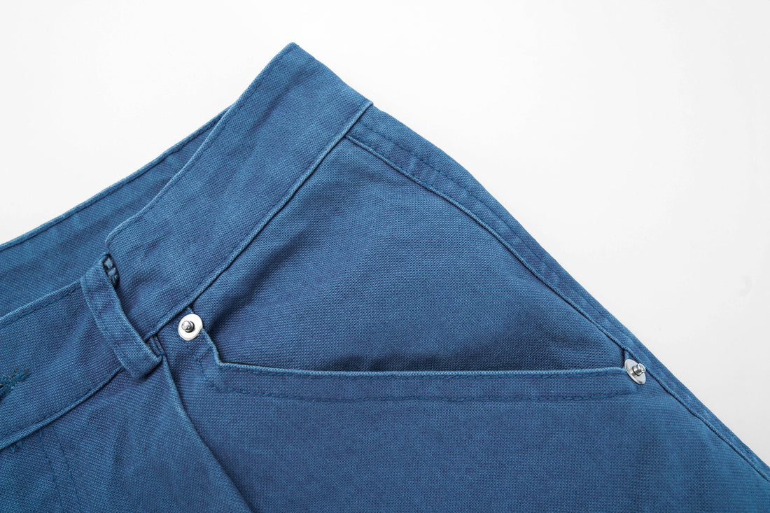 3-6-5.shop Utility Panel Wide-Leg Pants