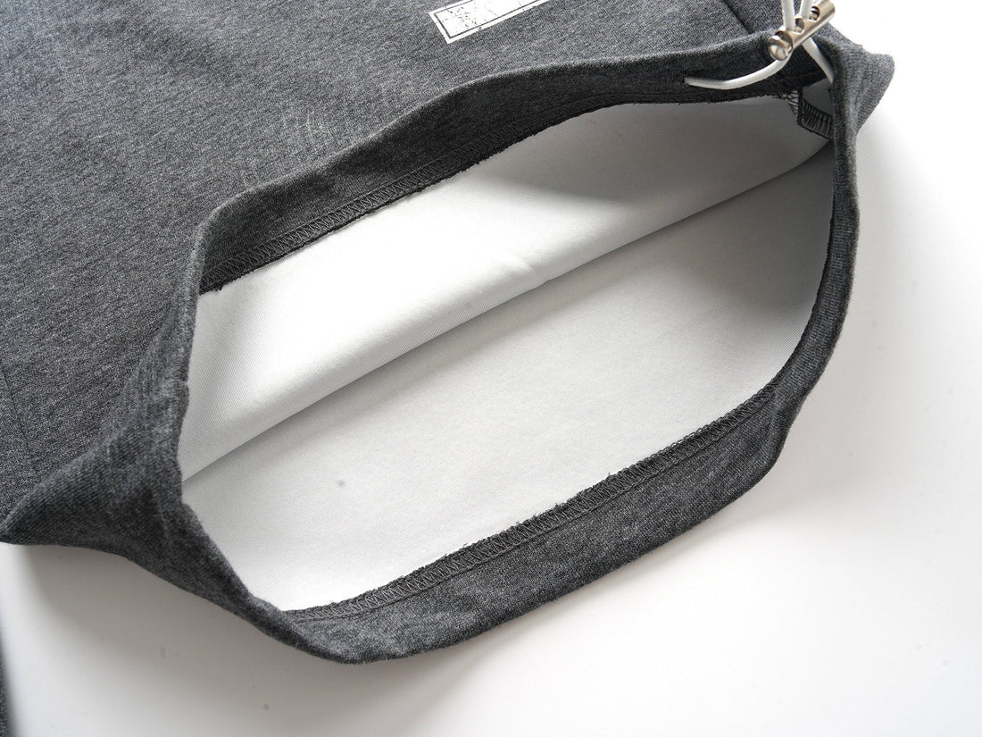 3-6-5.shop Distressed Print Wide-Leg Sweatpants