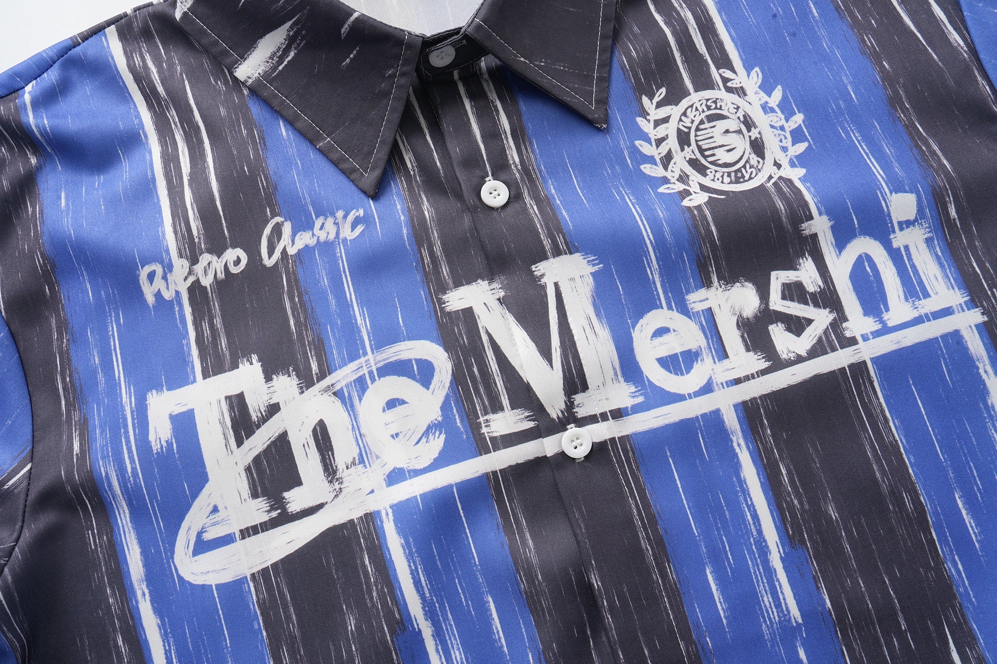 3-6-5.shop Graphic Sport Button-Up Shirt
