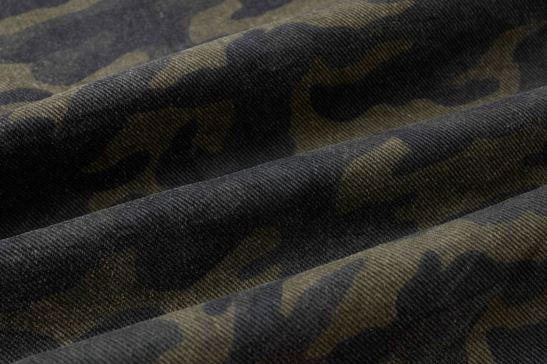 3-6-5.shop Camo Wide-Leg Cargo Pants