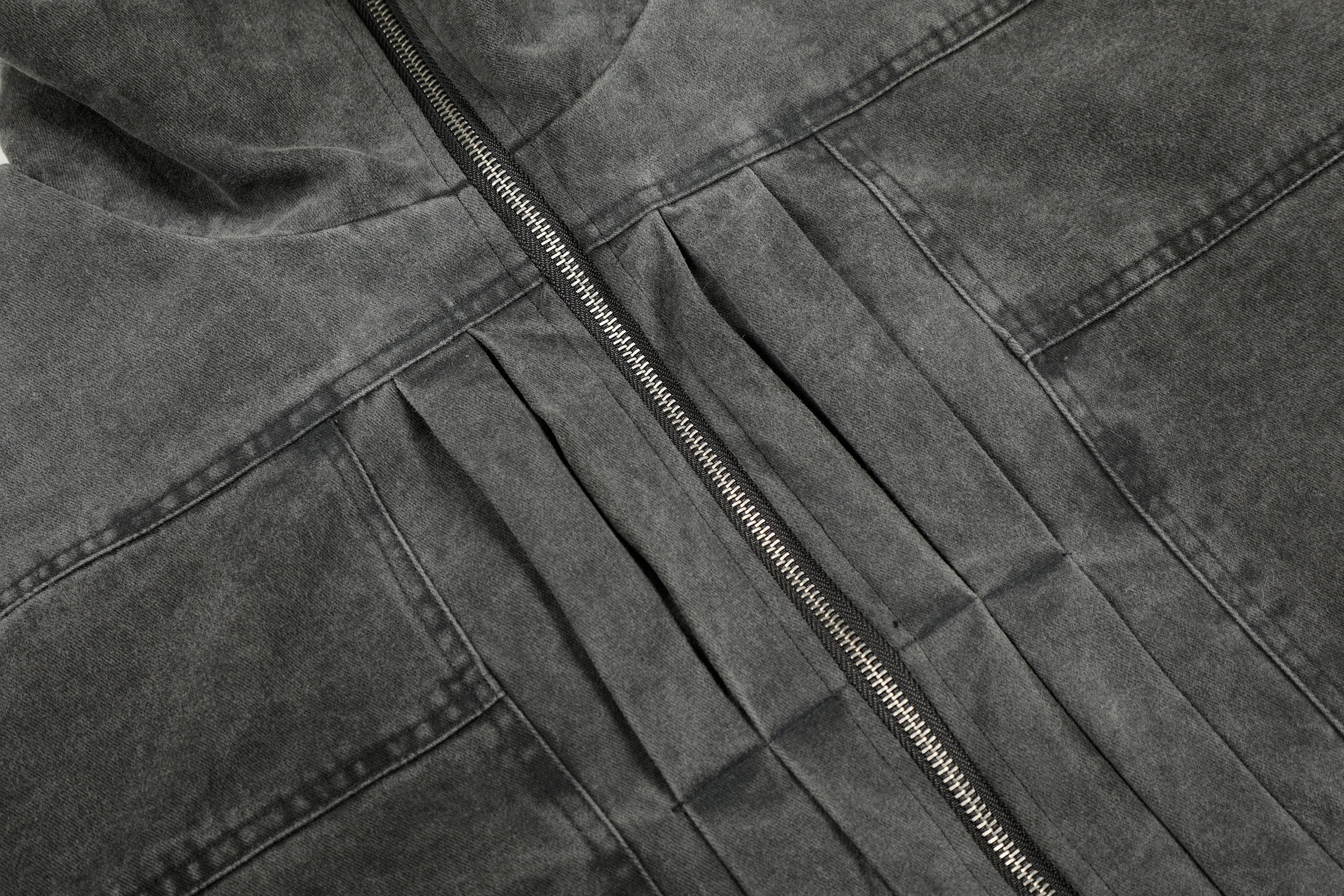 3-6-5.shop Washed Cotton Bomber Jacket