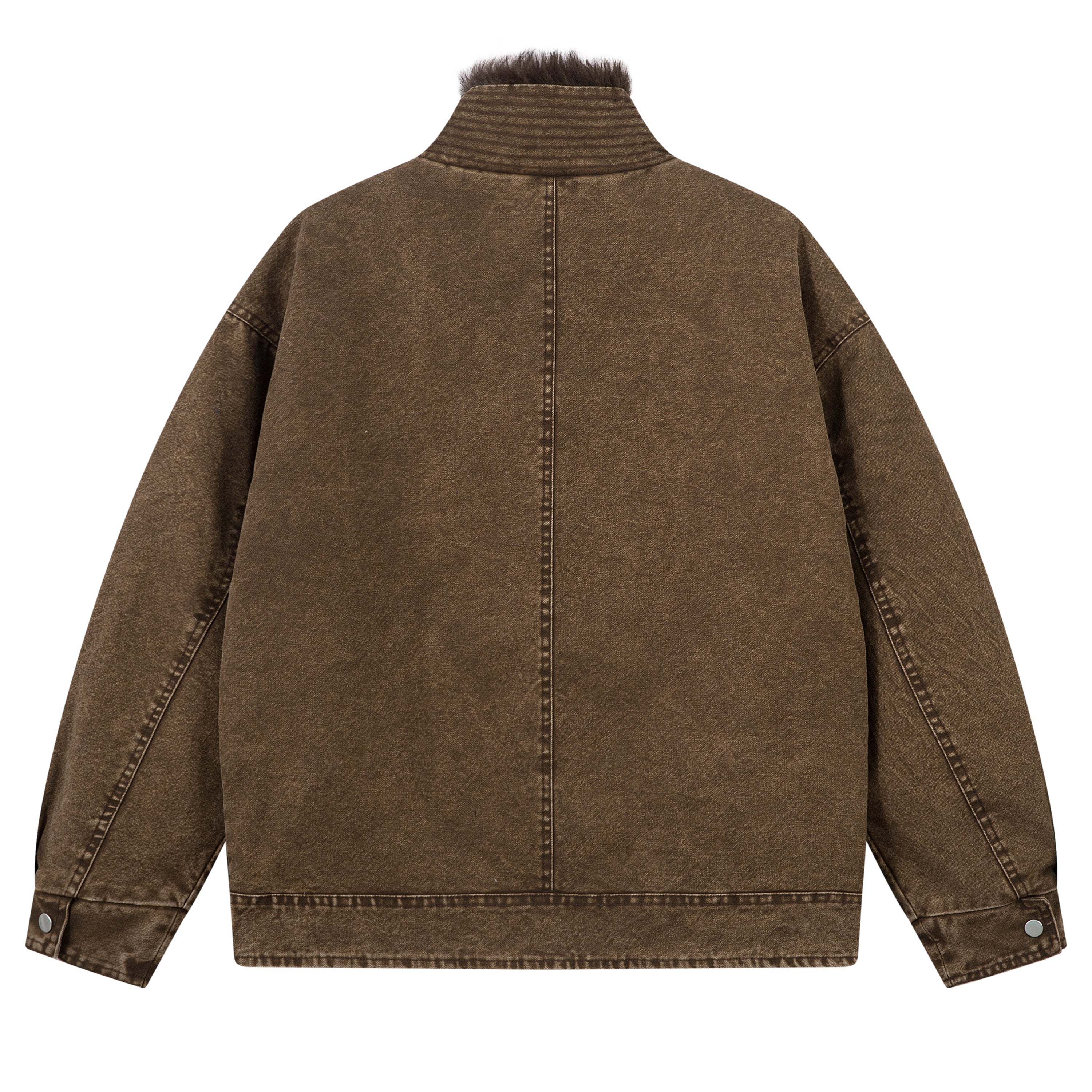 3-6-5.shop Toggle Fur-Lined Jacket