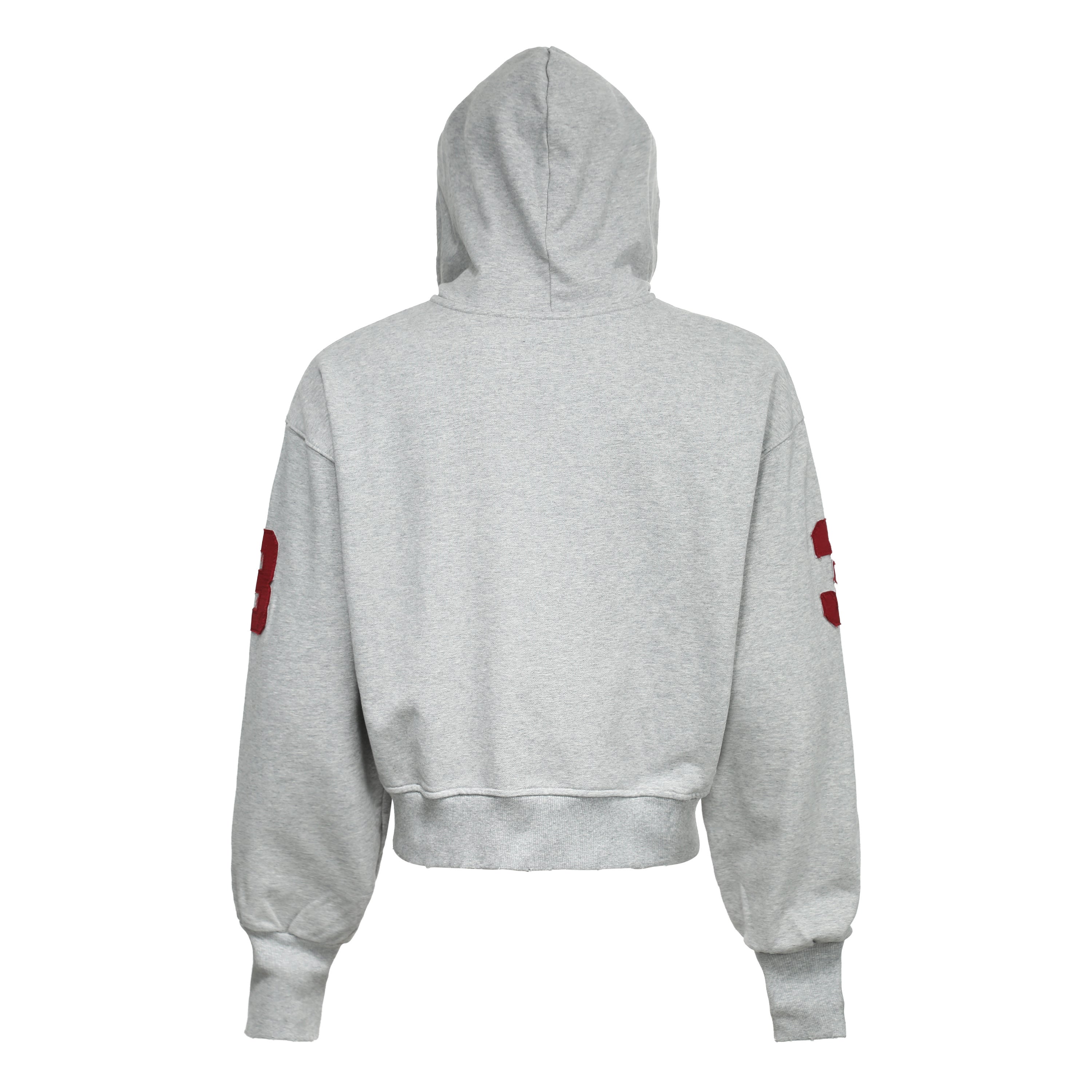 3-6-5.shop Heritage Crest Zip Hoodie