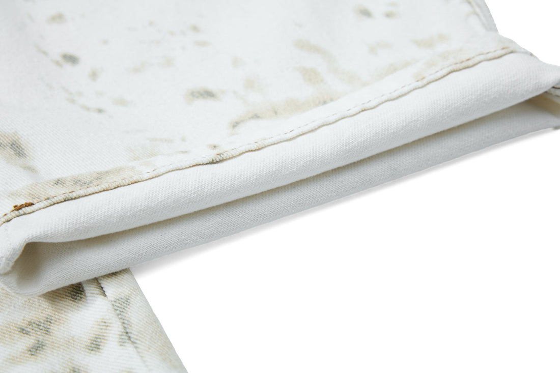 3-6-5.shop Vintage Splatter Barrel Jeans