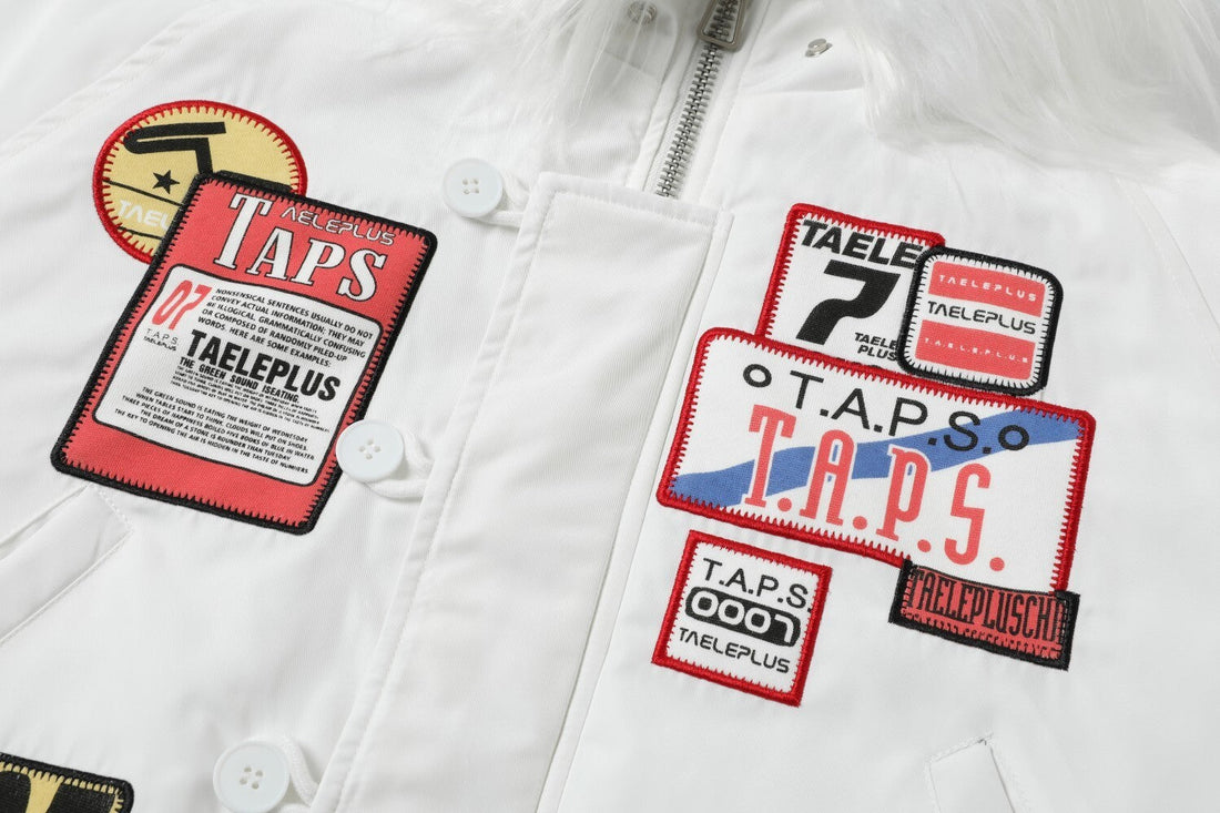 3-6-5.shop Faux Fur Hooded Bomber Jacket