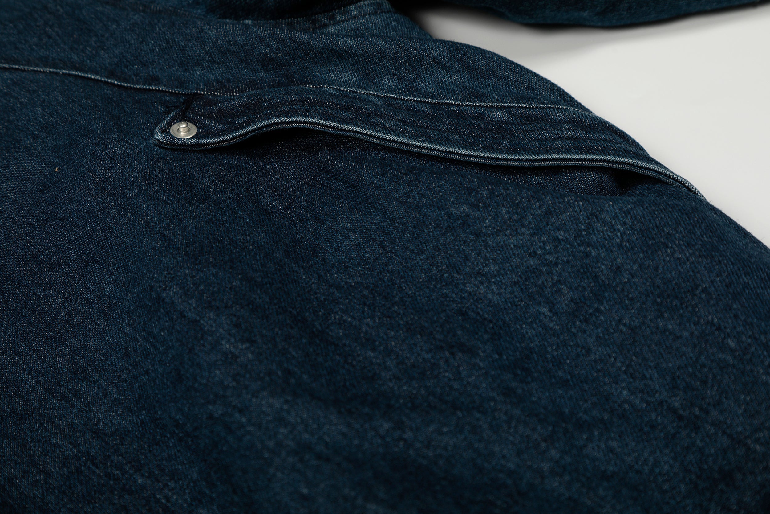 3-6-5.shop Detachable Fur-Collar Denim Jacket