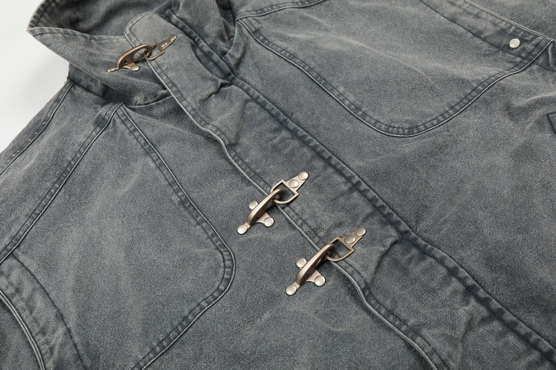 3-6-5.shop Washed Utility Jacket