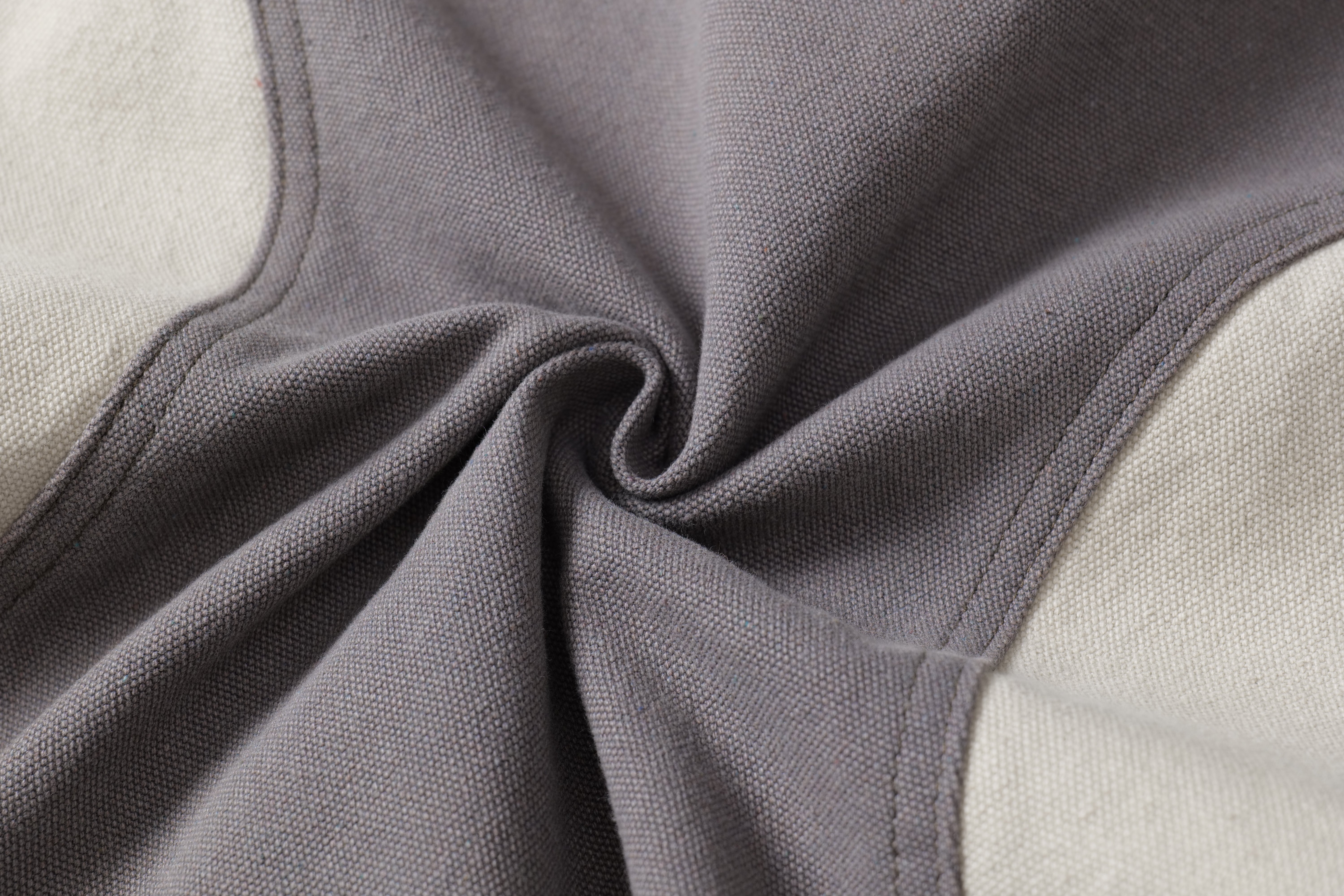 3-6-5.shop Two-Tone Curved Panel Bomber Jacket
