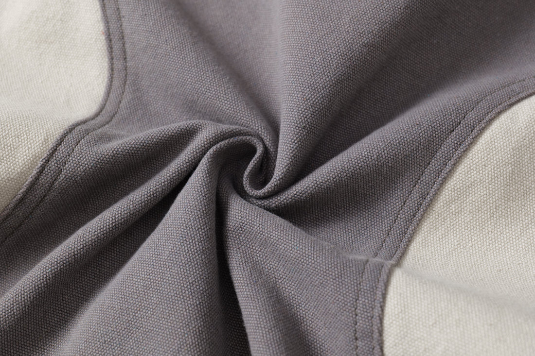 3-6-5.shop Two-Tone Curved Panel Bomber Jacket