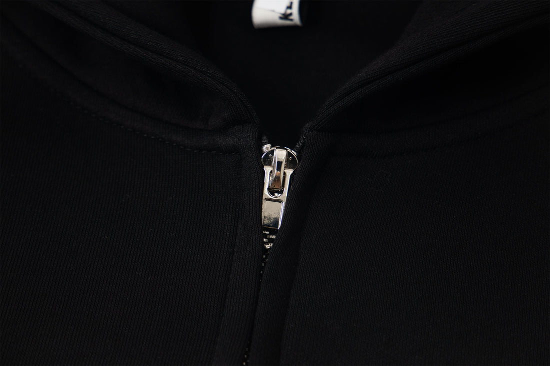 3-6-5.shop Graphic Zip Hoodie
