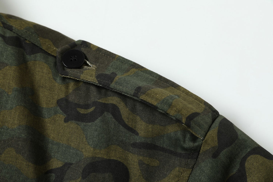 3-6-5.shop Camo Fur-Lined Jacket