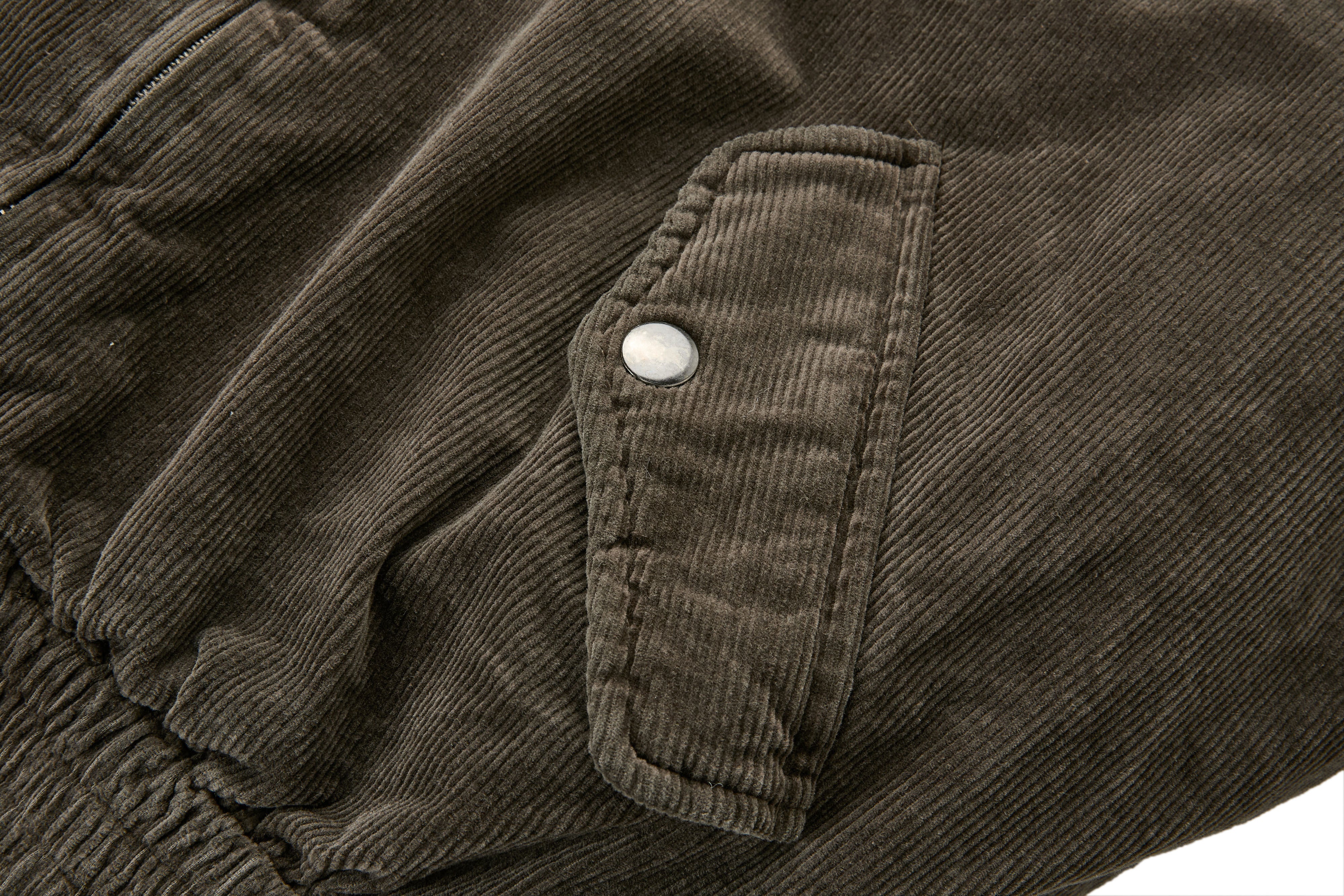 3-6-5.shop Corduroy Utility Bomber Jacket