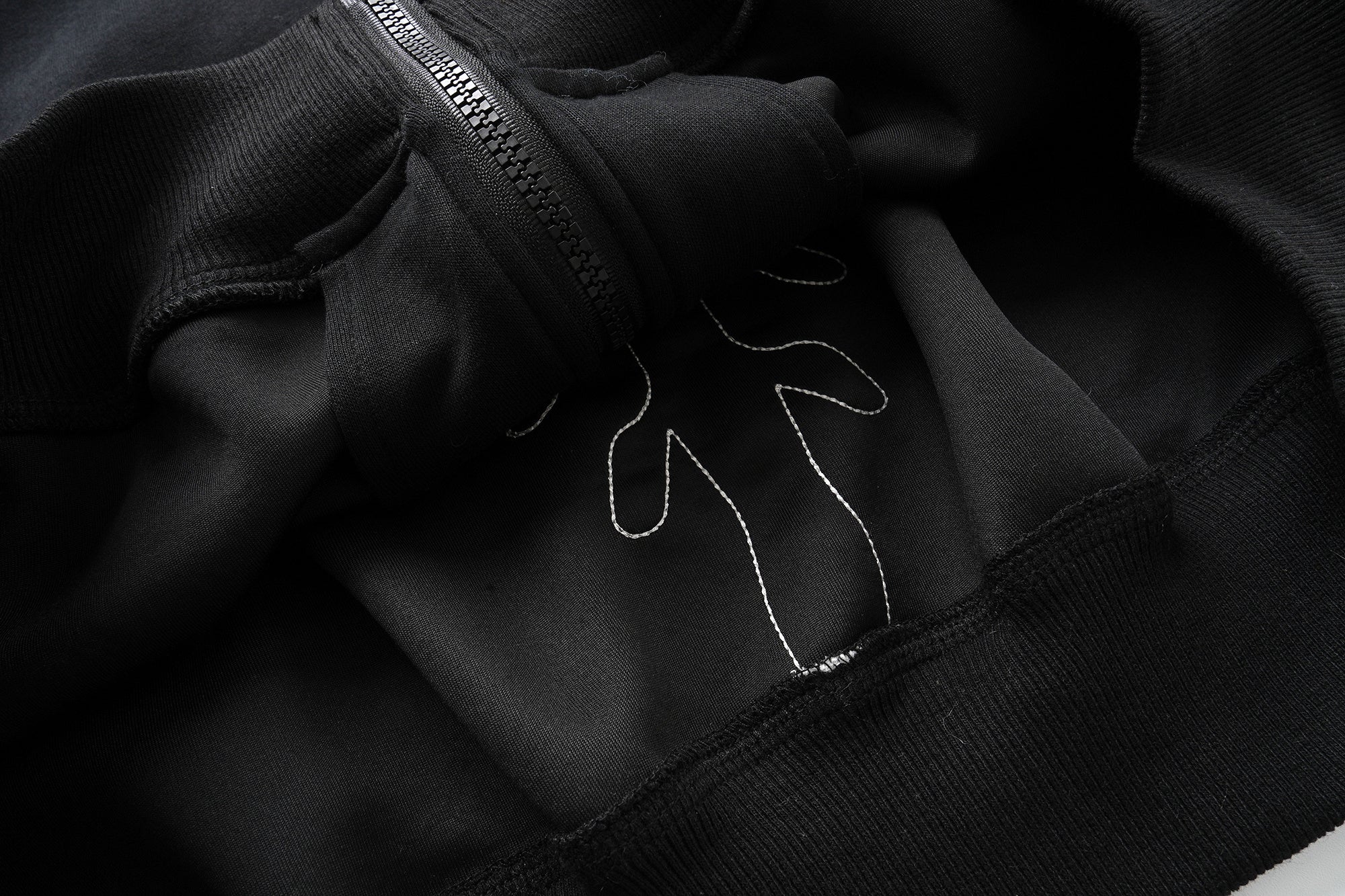 3-6-5.shop Skeleton Zip-Up Hoodie