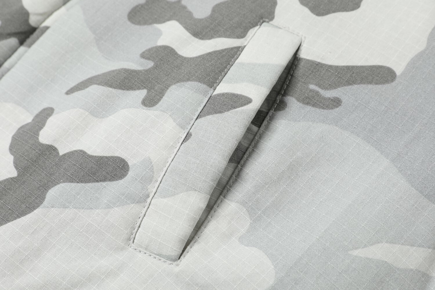 3-6-5.shop Camo Fur-Hood Puffer Jacket